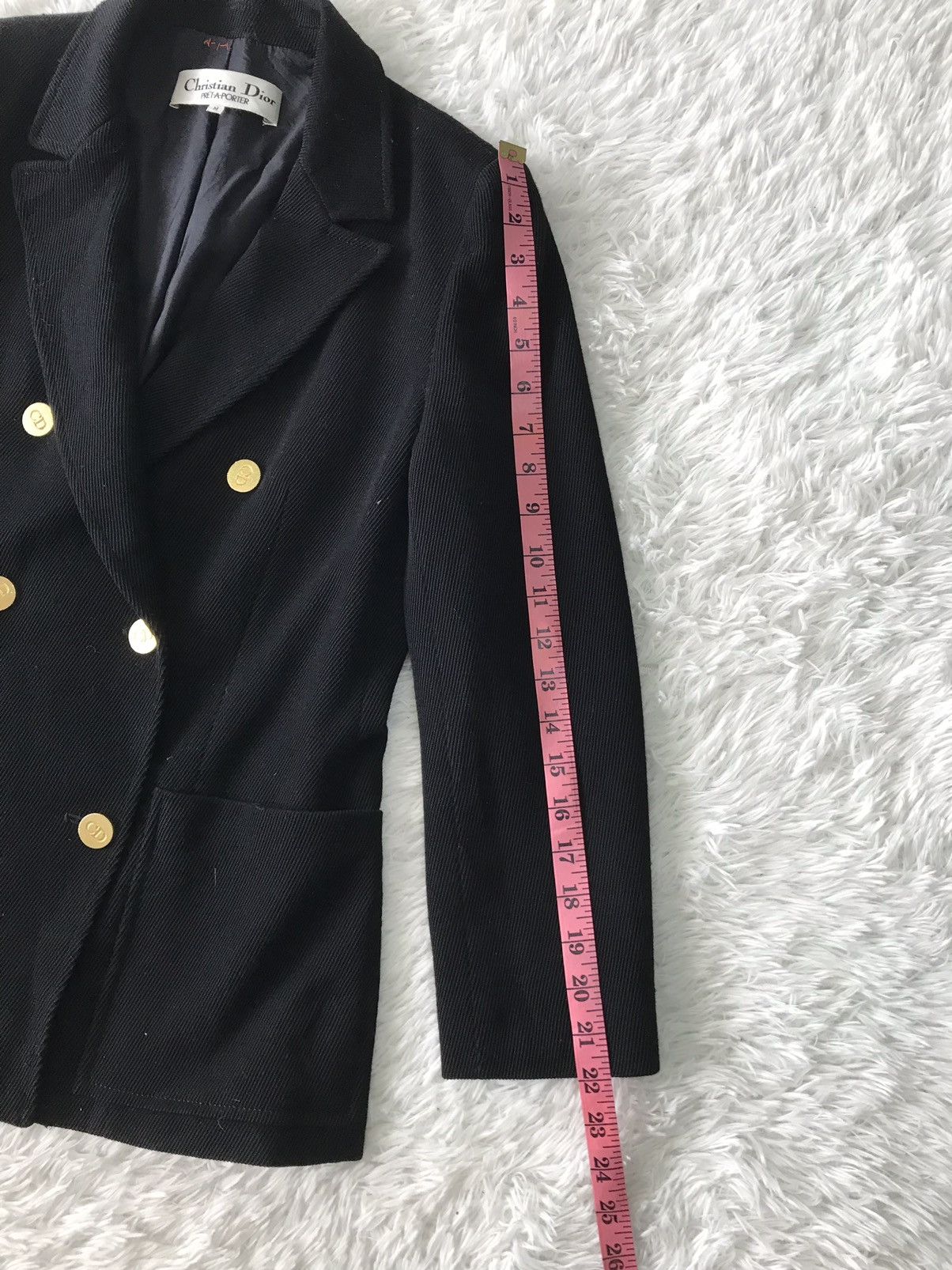 Christian Dior Monsieur Christian Dior Pret-A-Porter Double Breast Coat Blazer Size M / US 6-8 / IT 42-44 - 21 Thumbnail