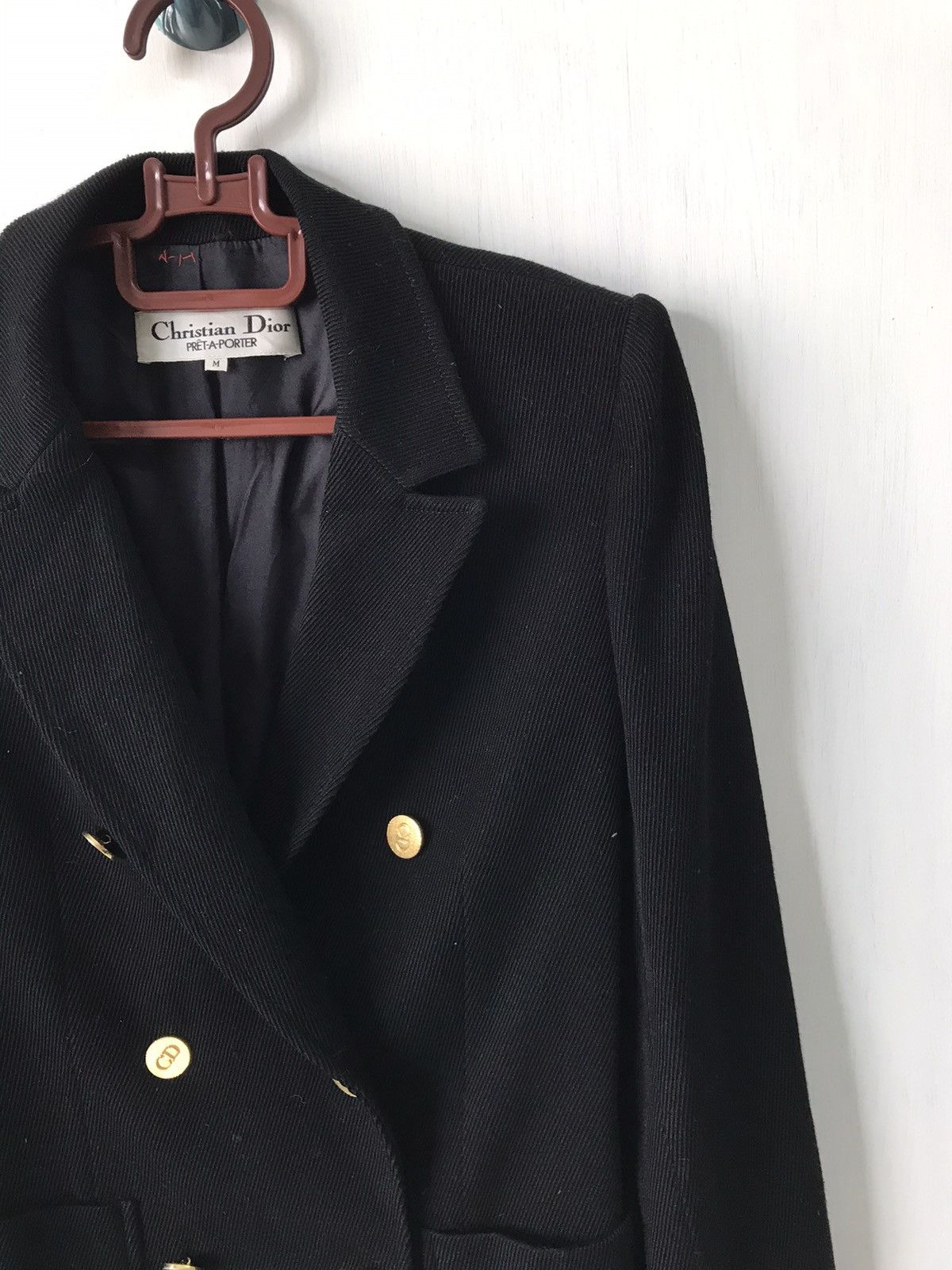 Christian Dior Monsieur Christian Dior Pret-A-Porter Double Breast Coat Blazer Size M / US 6-8 / IT 42-44 - 4 Thumbnail