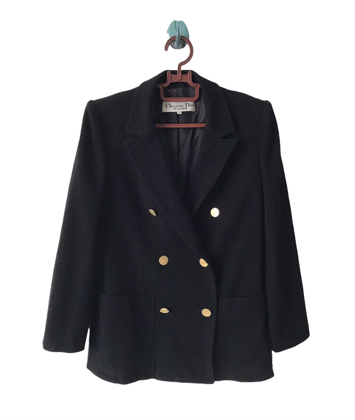 Christian Dior Monsieur Christian Dior Pret-A-Porter Double Breast Coat Blazer Size M / US 6-8 / IT 42-44 - 1 Thumbnail
