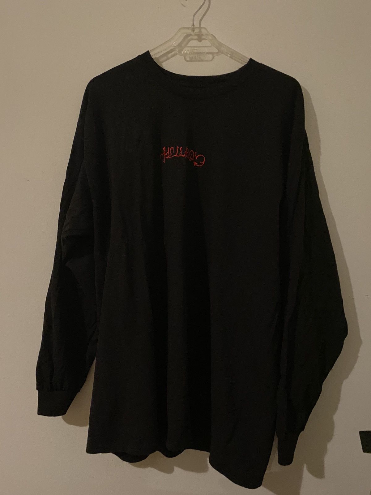 GOTHBOICLIQUE HELLBOY Embroidered Long Sleeve XL Size US XL / EU 56 / 4 - 3 Thumbnail