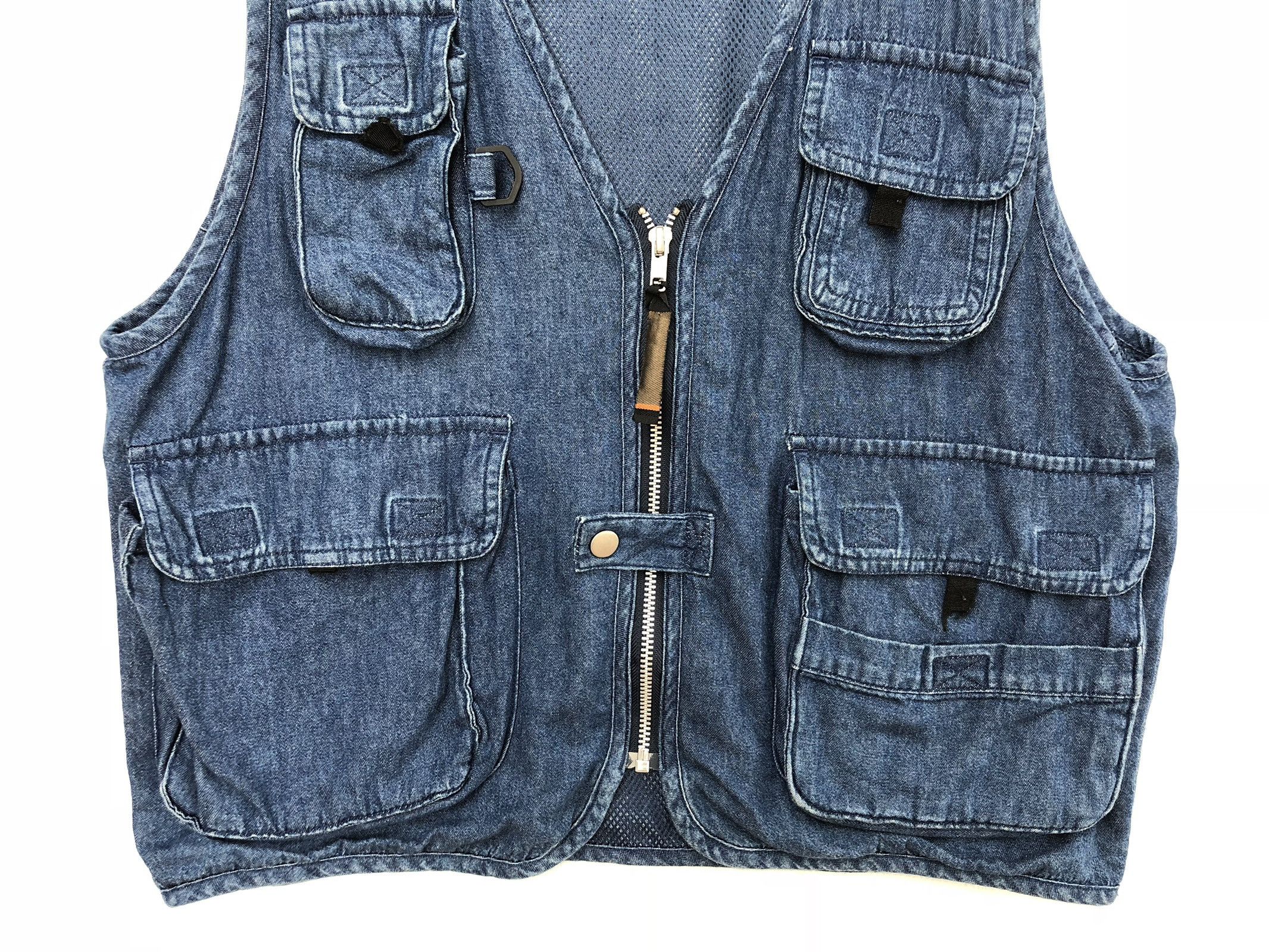 Japanese Brand NEPUCA DENIM SURVIVAL UTILITY VEST Size US M / EU 48-50 / 2 - 3 Thumbnail