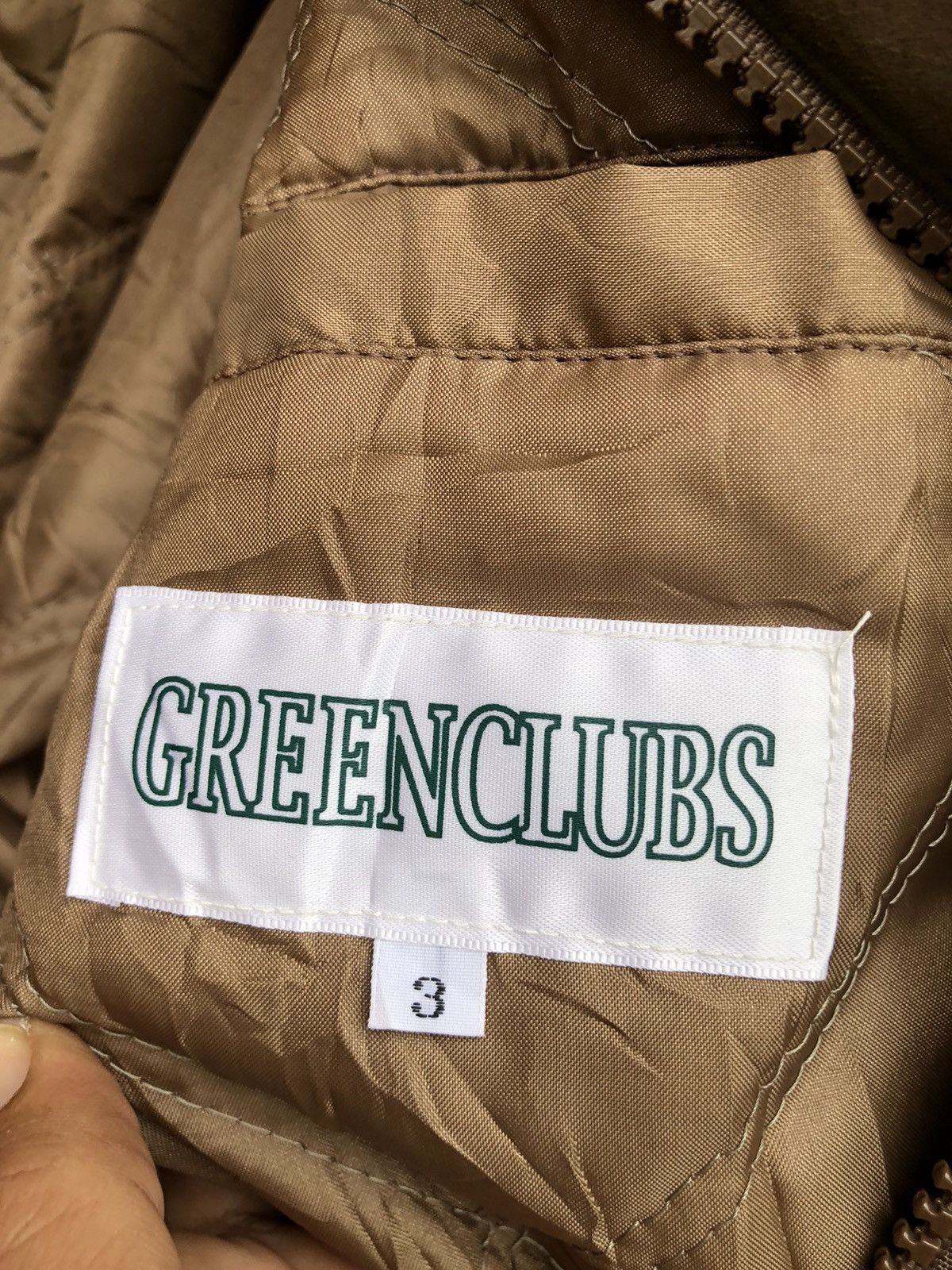 Vintage Vintage Greenclub Warner Bros & Tm 97s Varsity Jacket Size US L / EU 52-54 / 3 - 5 Thumbnail