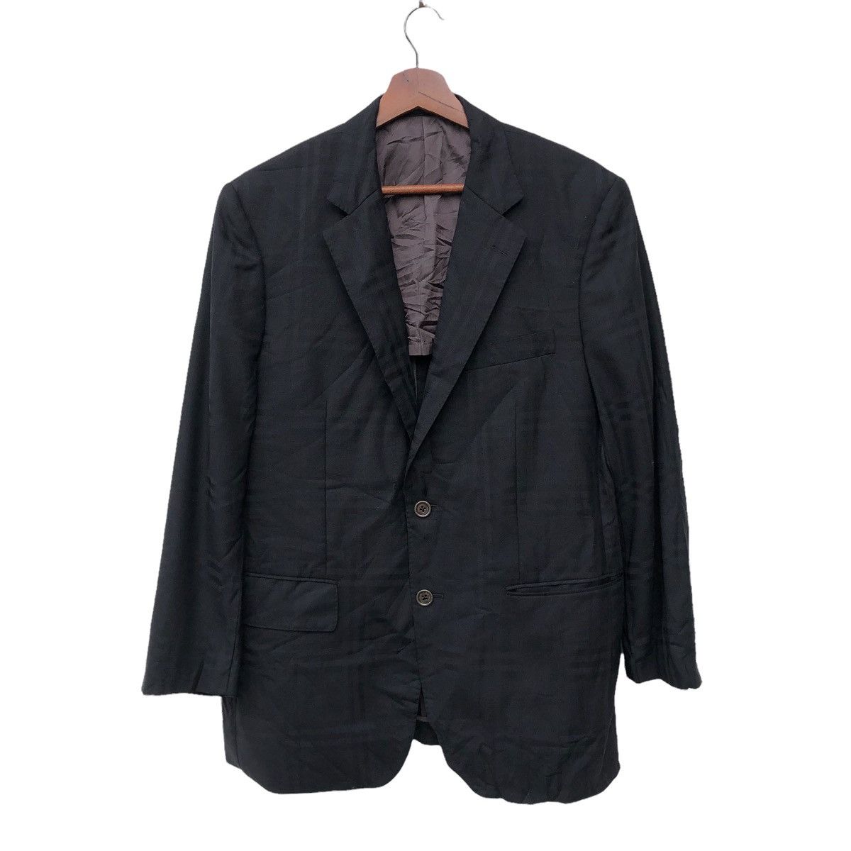 Burberry BURBERRY STRIPES NOVA CHECK STYLE BLAZER JACKET Size US M / EU 48-50 / 2 - 1 Thumbnail