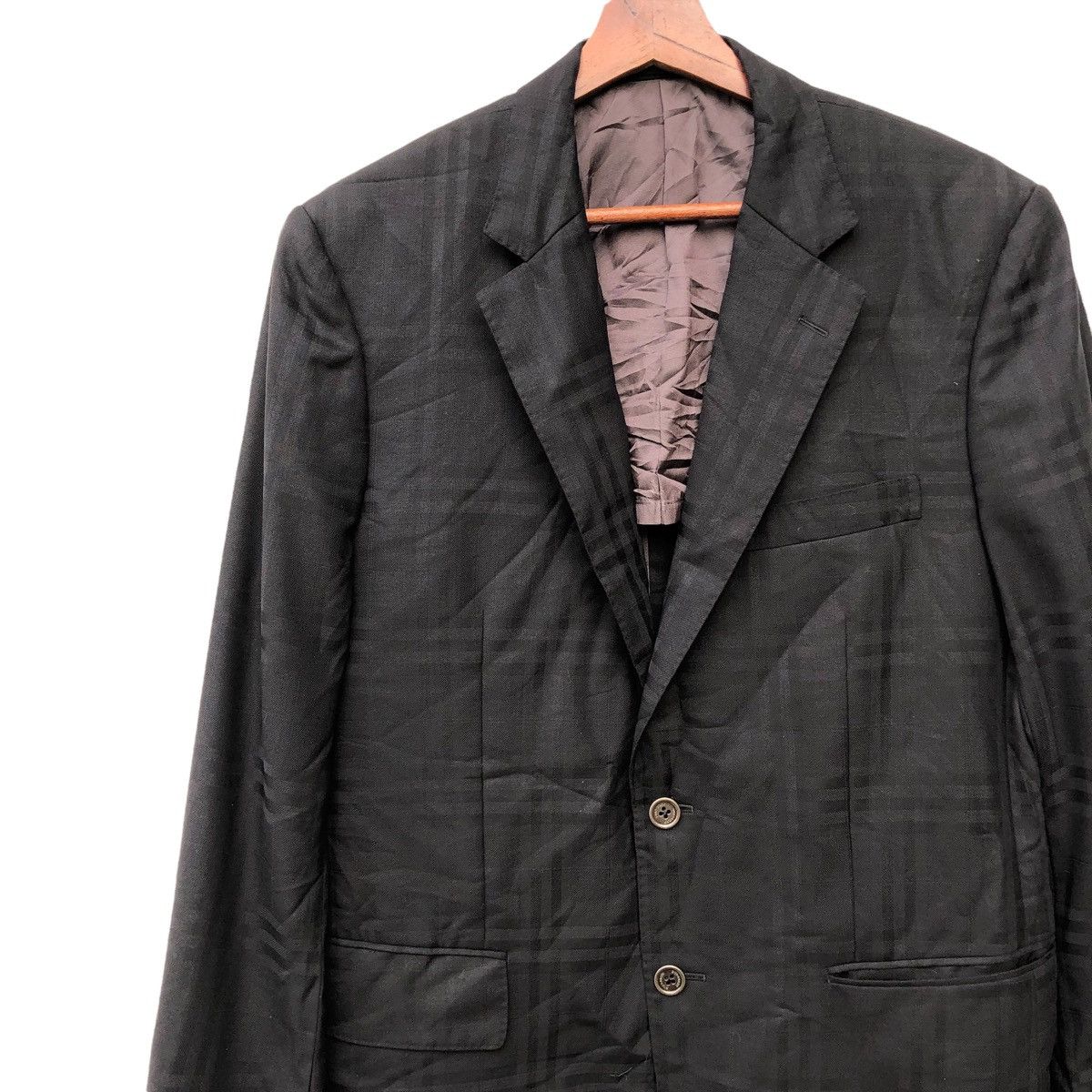 Burberry BURBERRY STRIPES NOVA CHECK STYLE BLAZER JACKET Size US M / EU 48-50 / 2 - 2 Thumbnail