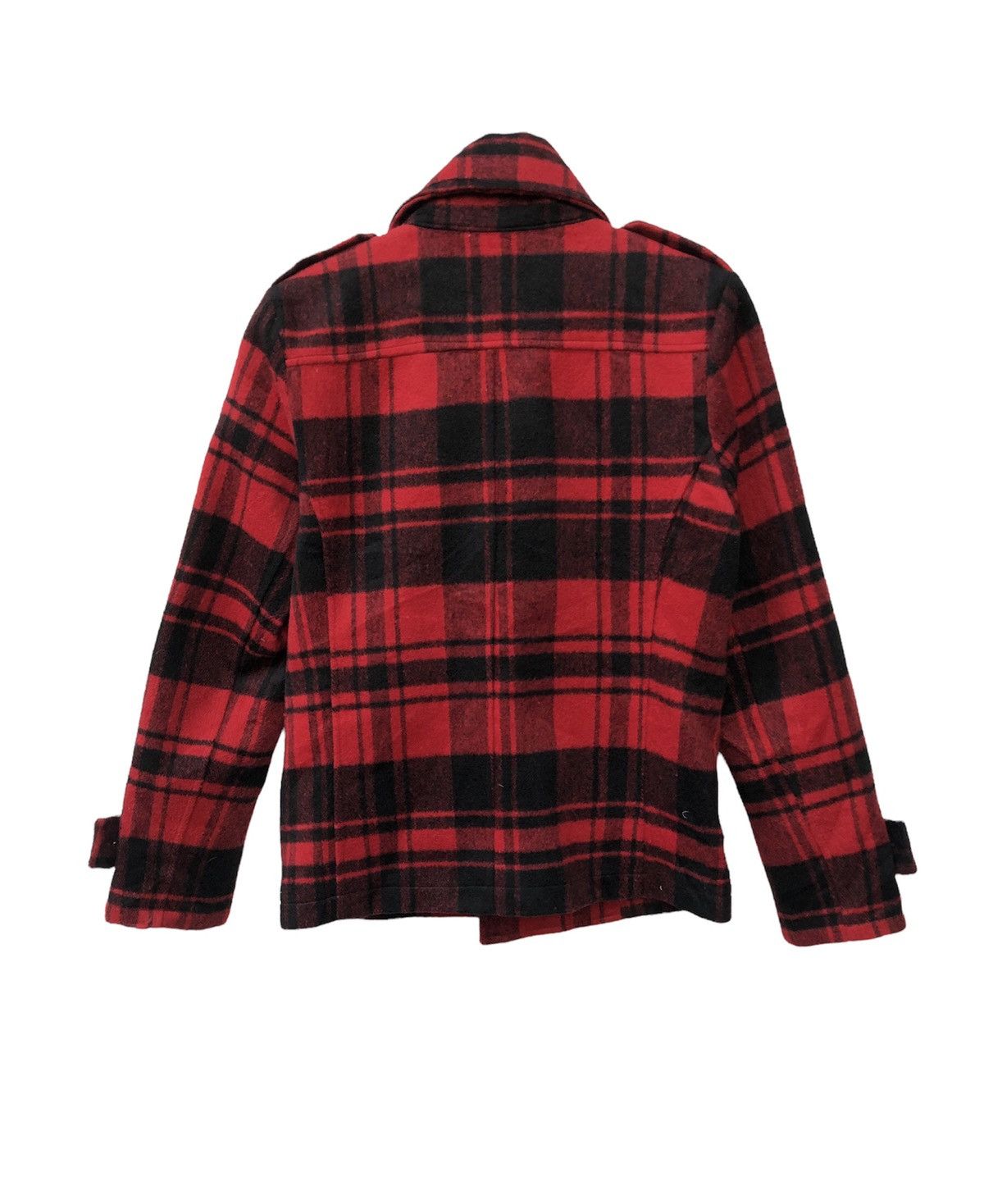 14th Addiction Japanese Brand Buffalo Plaid Double Collar Jacket Size US M / EU 48-50 / 2 - 2 Thumbnail
