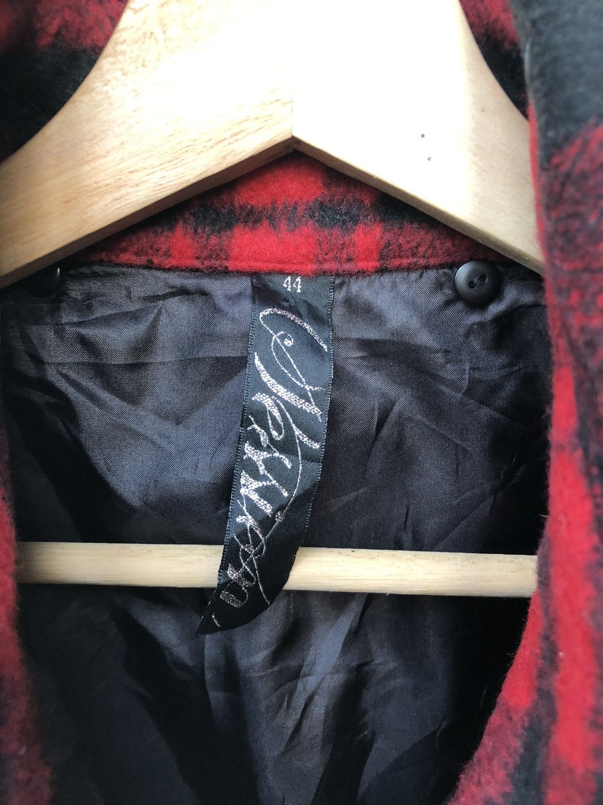 14th Addiction Japanese Brand Buffalo Plaid Double Collar Jacket Size US M / EU 48-50 / 2 - 3 Thumbnail