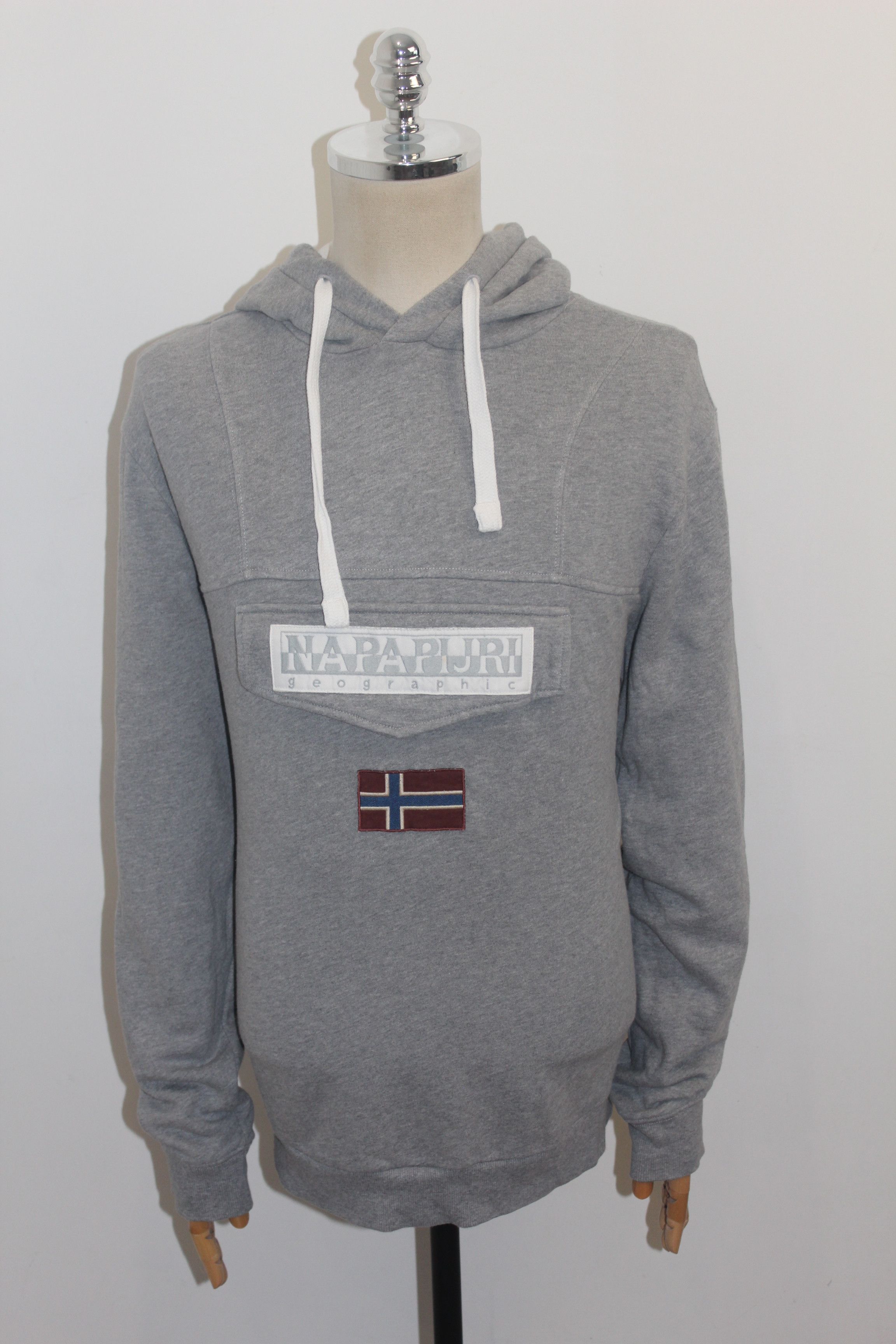 Napapijri NAPAPIJRI Activewear Hoodie Top Size US XL / EU 56 / 4 - 2 Thumbnail
