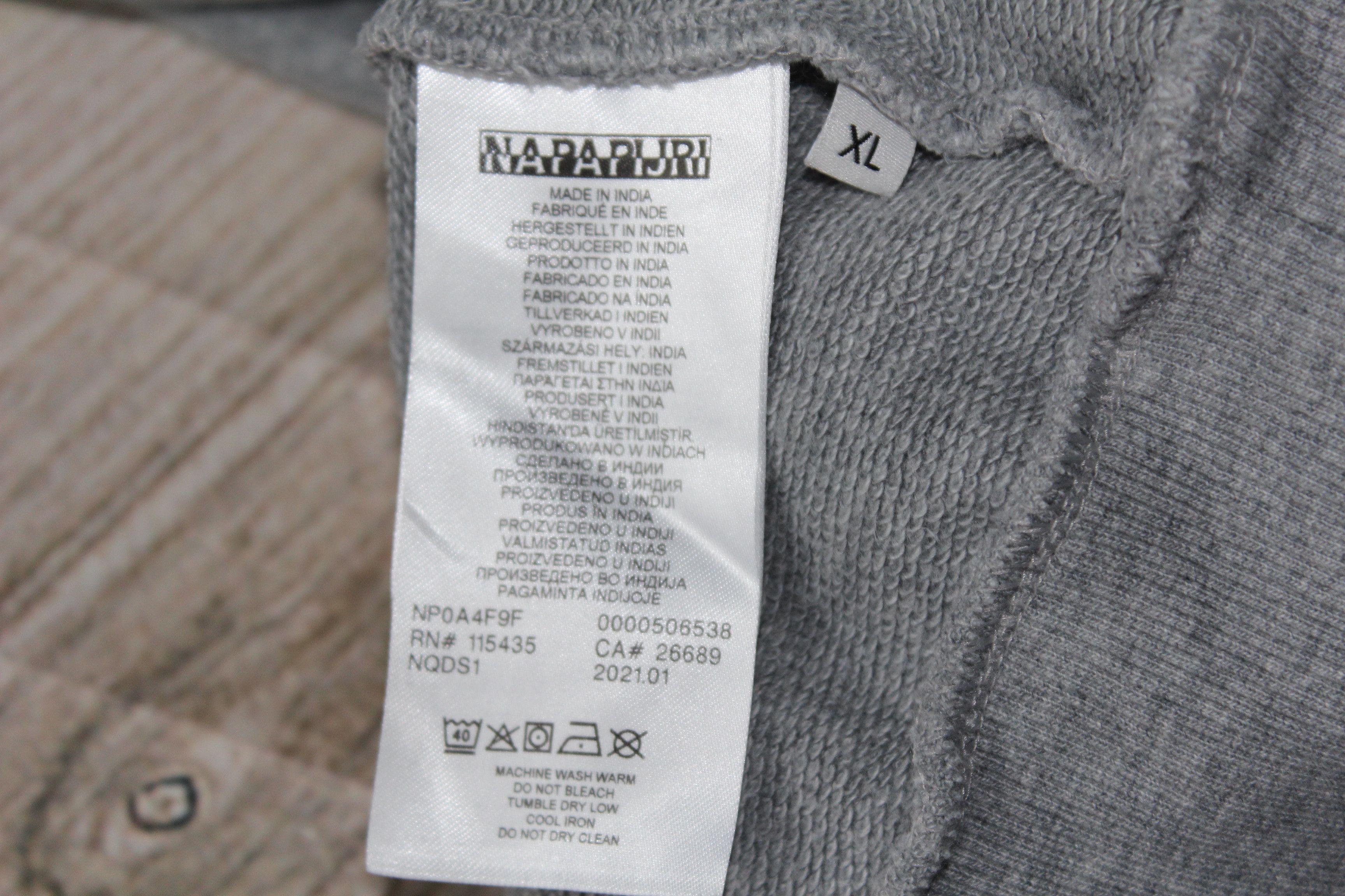 Napapijri NAPAPIJRI Activewear Hoodie Top Size US XL / EU 56 / 4 - 9 Thumbnail