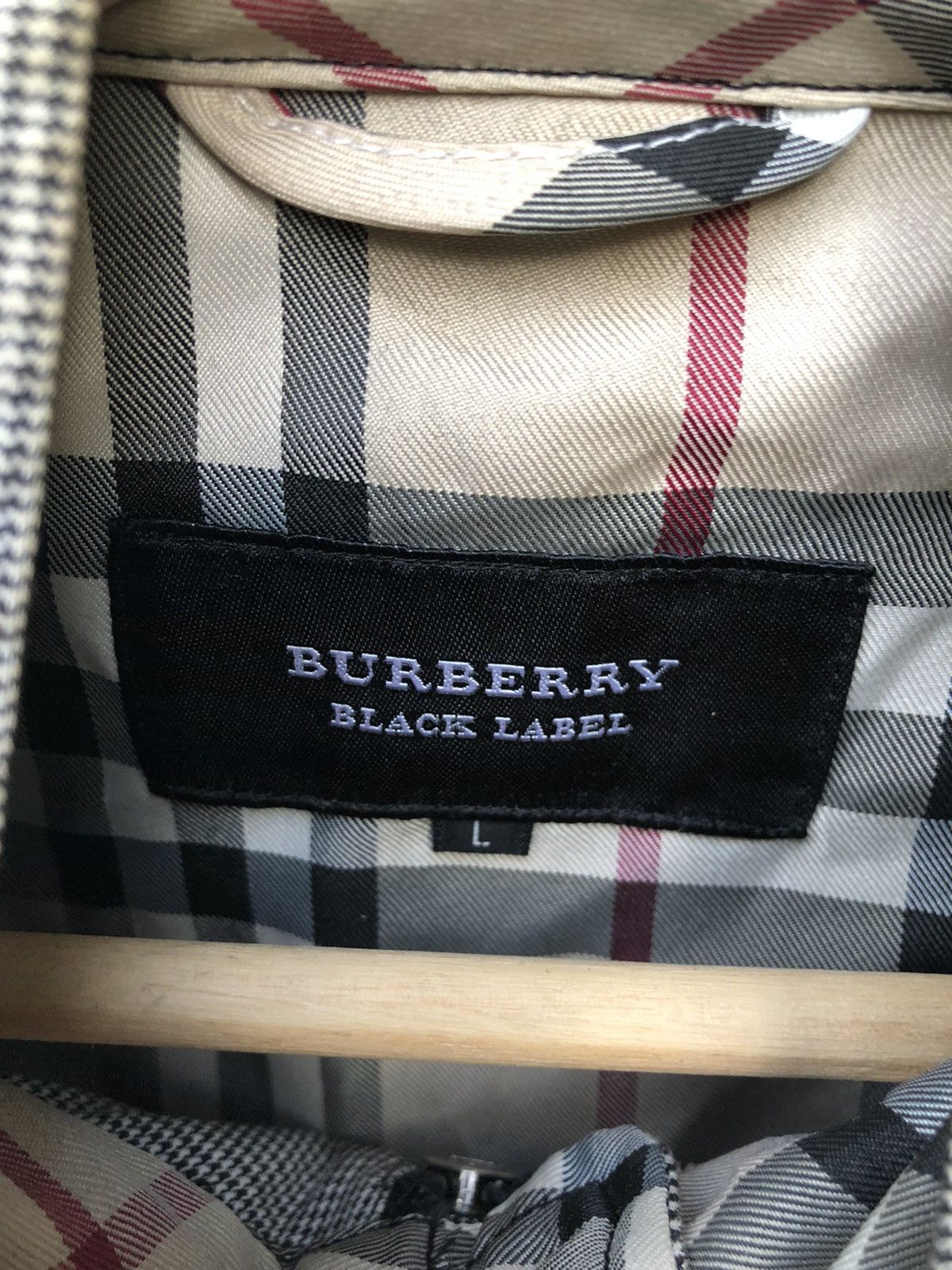 Burberry BURBERRY HALF NOVA CHECK JACKET Size US L / EU 52-54 / 3 - 4 Thumbnail