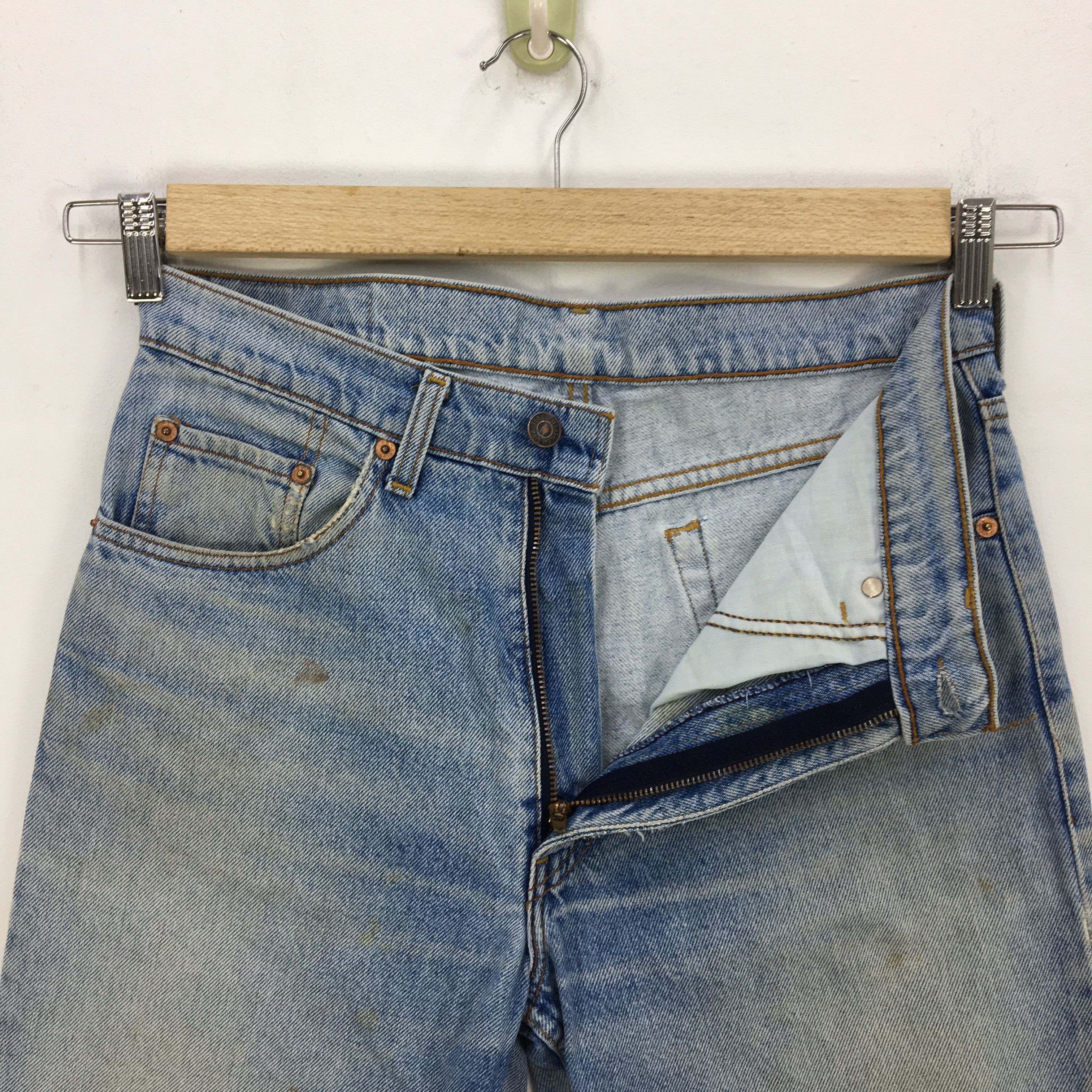 Levi's Vintage Levis Light Wash Jeans Levi's 616 Sun Faded Denim Size US 30 / EU 46 - 5 Thumbnail