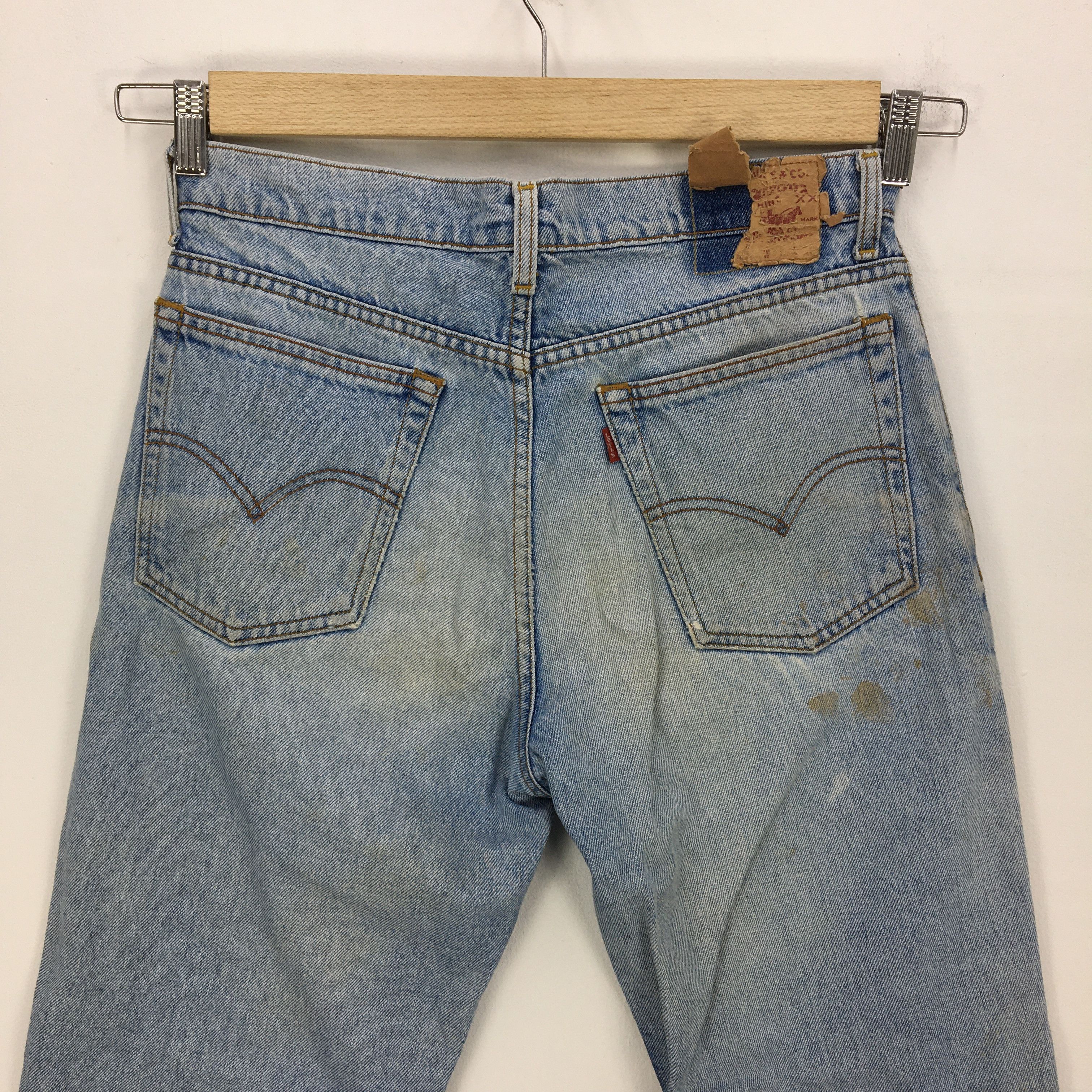 Levi's Vintage Levis Light Wash Jeans Levi's 616 Sun Faded Denim Size US 30 / EU 46 - 3 Thumbnail