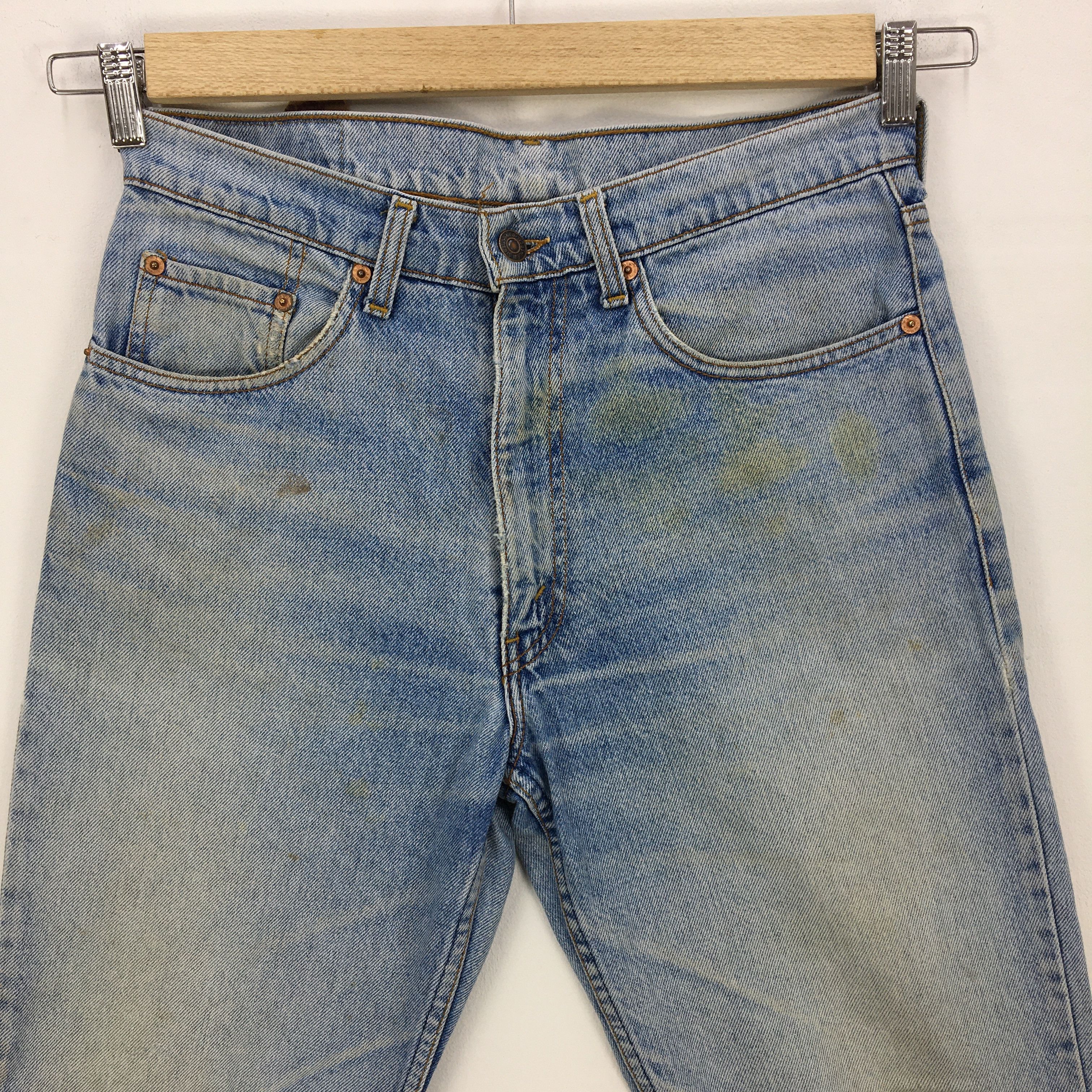 Levi's Vintage Levis Light Wash Jeans Levi's 616 Sun Faded Denim Size US 30 / EU 46 - 6 Thumbnail