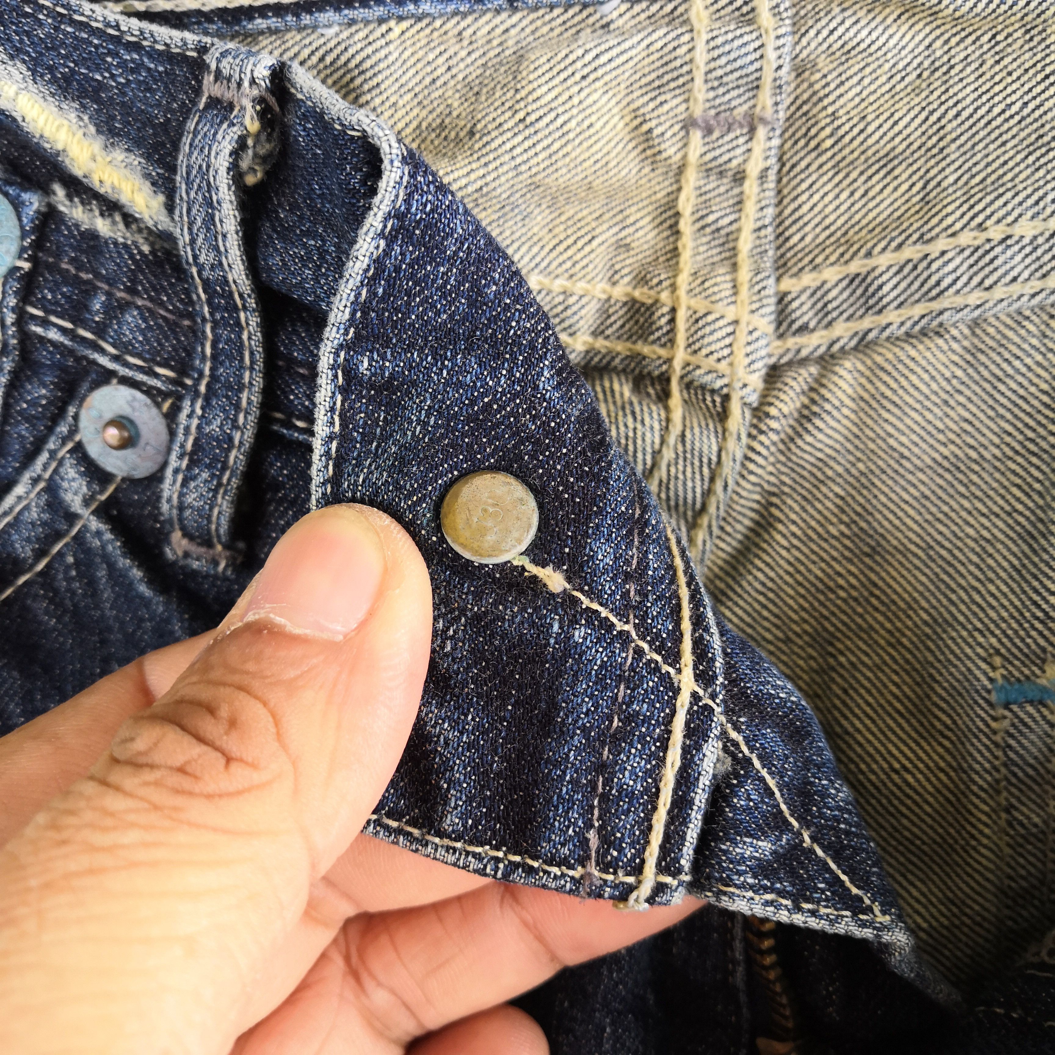 Levi's Vintage Levi's Ripped Jeans Levis 502 Distresses Denim Size 28" / US 6 / IT 42 - 8 Thumbnail