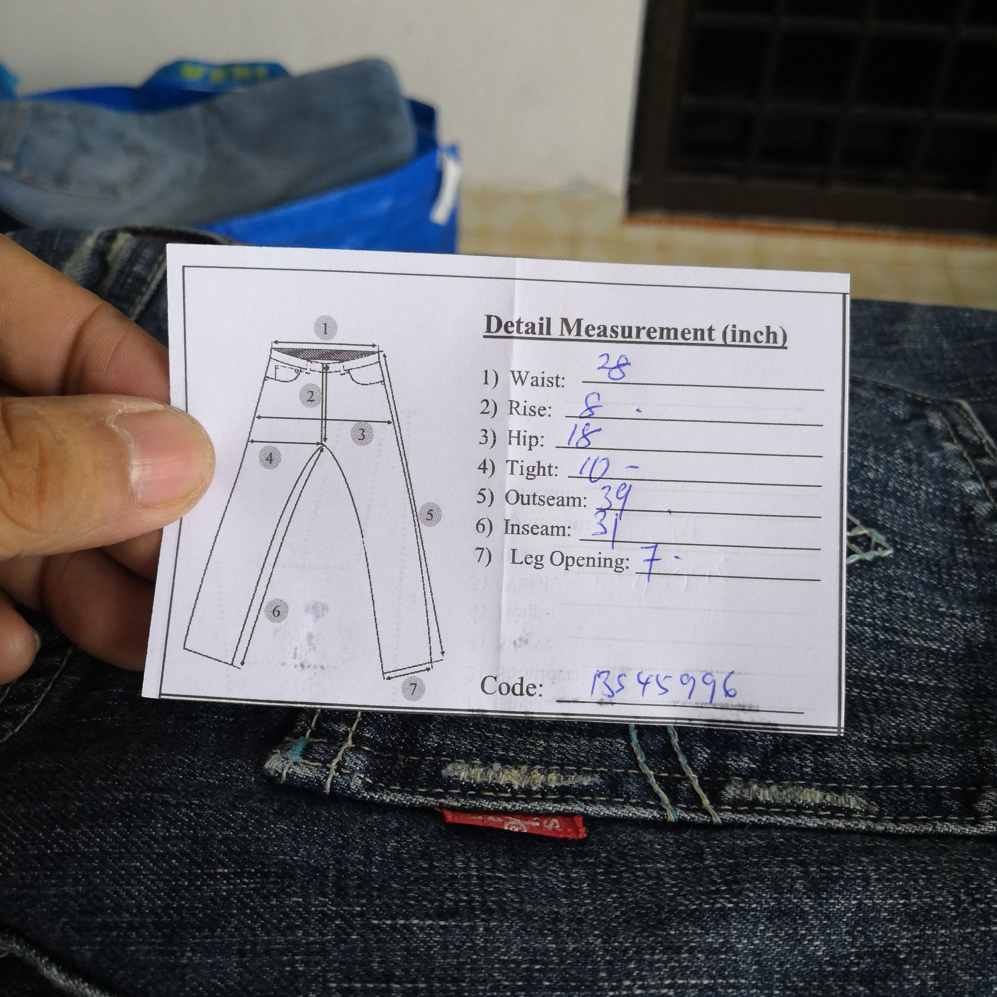 Levi's Vintage Levi's Ripped Jeans Levis 502 Distresses Denim Size 28" / US 6 / IT 42 - 12 Thumbnail