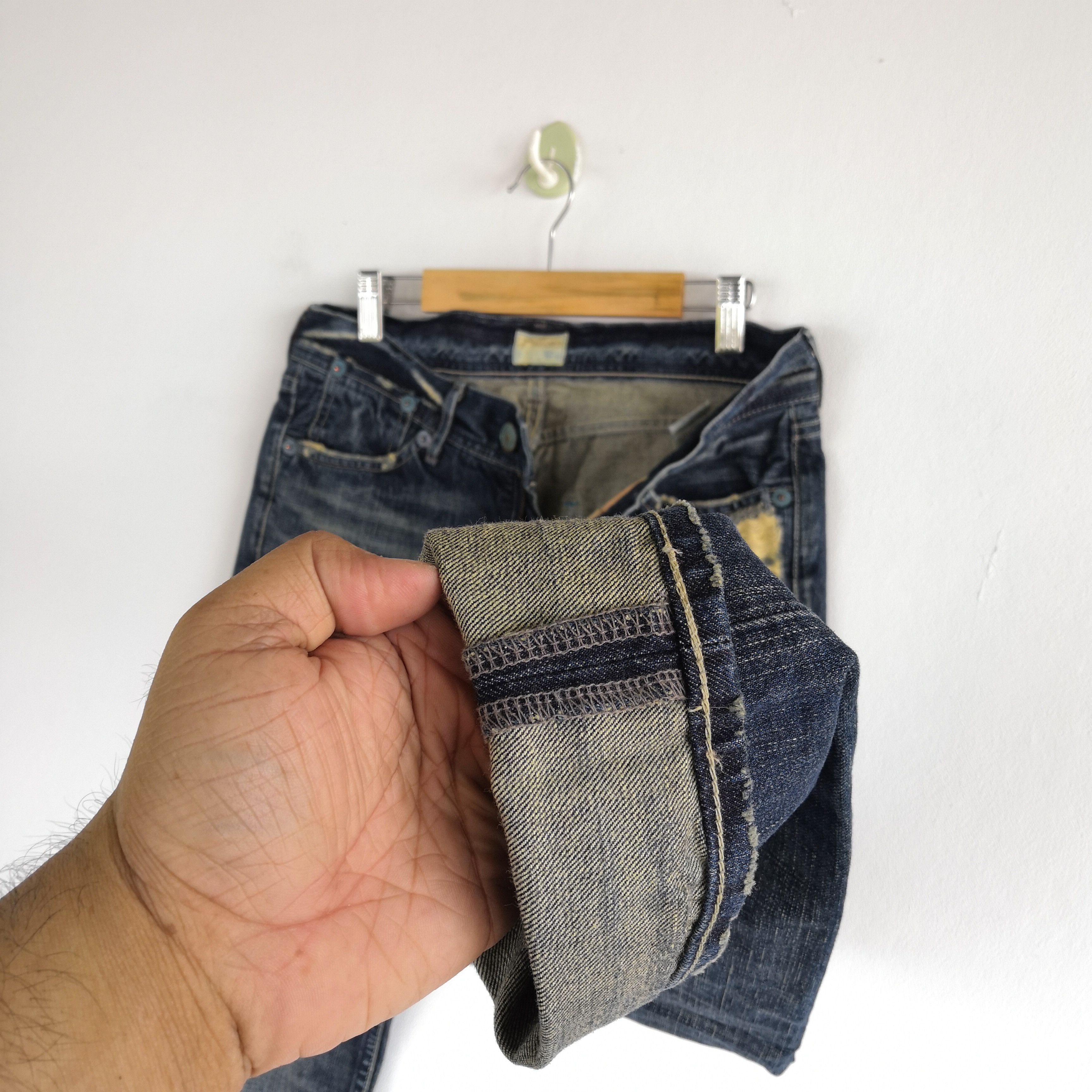 Levi's Vintage Levi's Ripped Jeans Levis 502 Distresses Denim Size 28" / US 6 / IT 42 - 9 Thumbnail