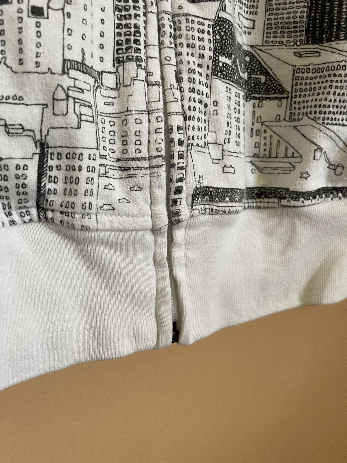 Zoo York Vintage Zoo York NY city view drawing zipped hoodie Size US XL / EU 56 / 4 - 5 Thumbnail
