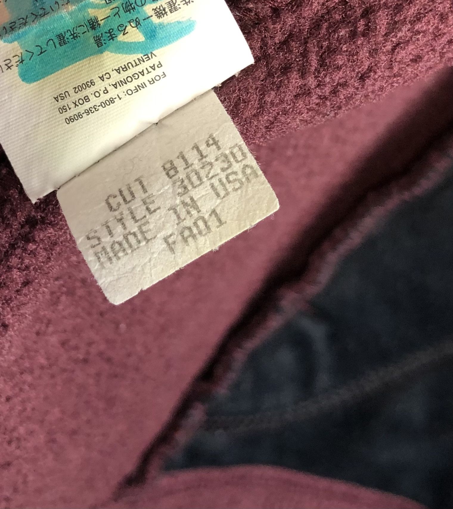Patagonia 2001 Vintage PATAGONIA Deep Purple Fleece M59 Size US S / EU 44-46 / 1 - 9 Thumbnail