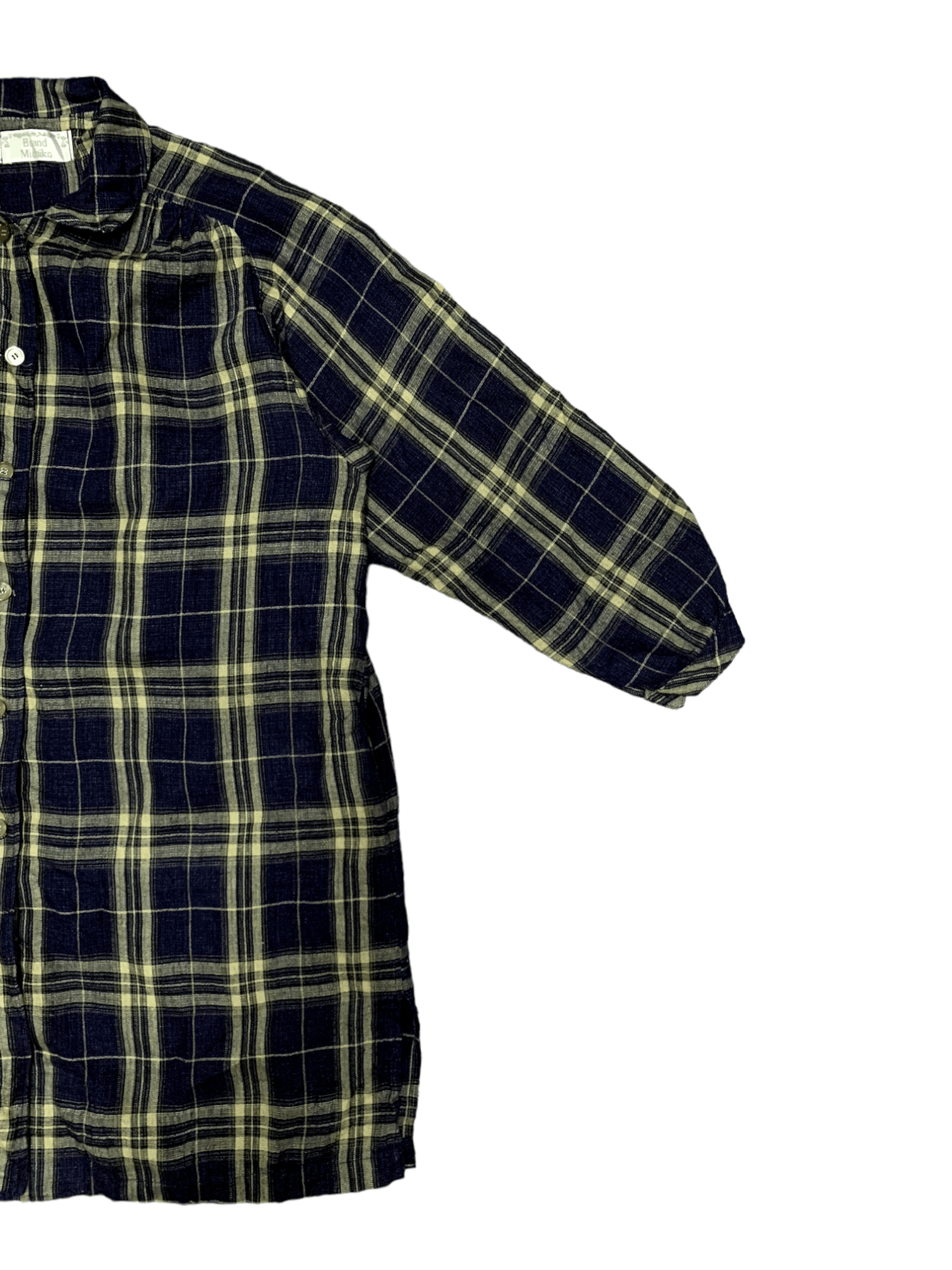 Japanese Brand SALES 🔥 Vintage Michiko Checkered Shirts Button Up Size US L / EU 52-54 / 3 - 8 Thumbnail