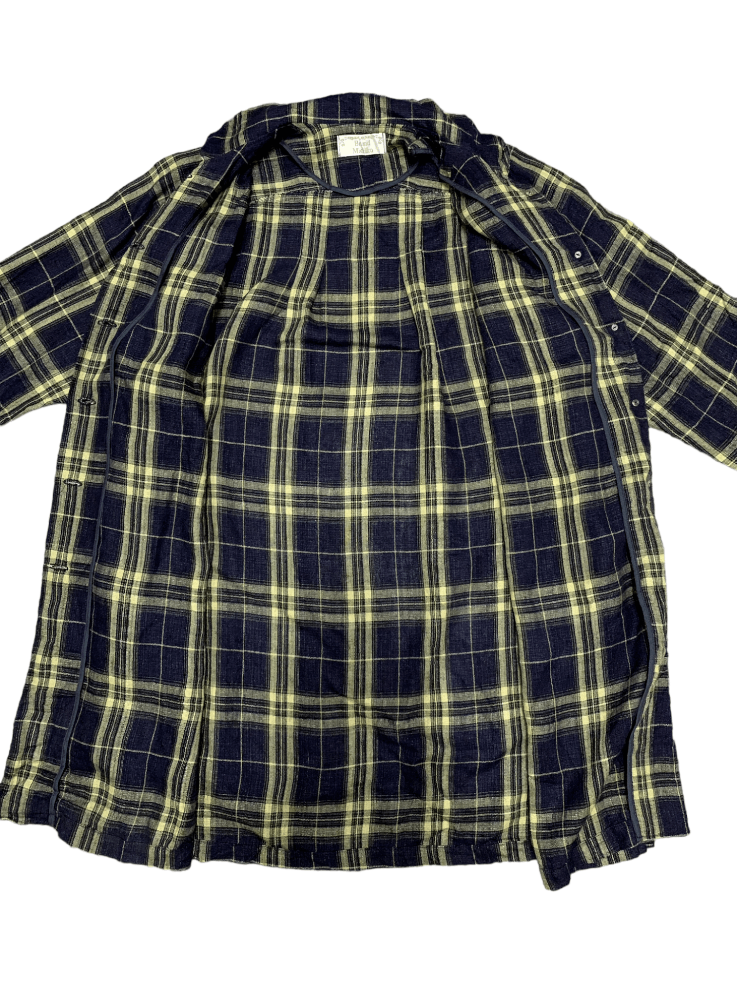 Japanese Brand SALES 🔥 Vintage Michiko Checkered Shirts Button Up Size US L / EU 52-54 / 3 - 6 Thumbnail