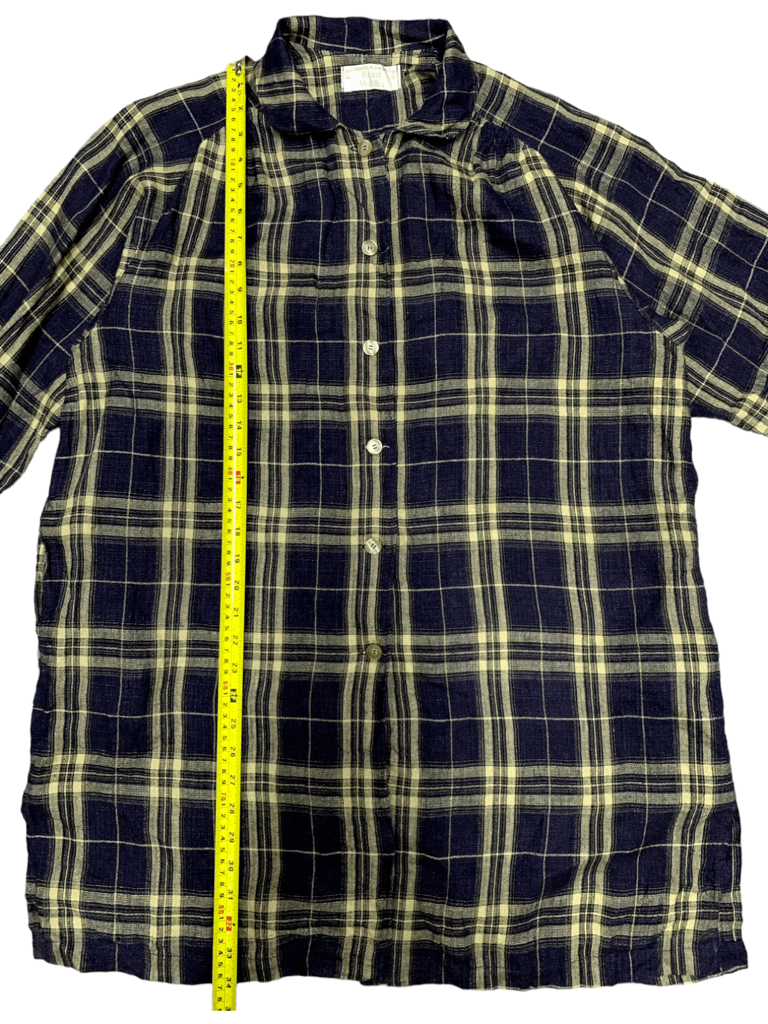 Japanese Brand SALES 🔥 Vintage Michiko Checkered Shirts Button Up Size US L / EU 52-54 / 3 - 10 Thumbnail