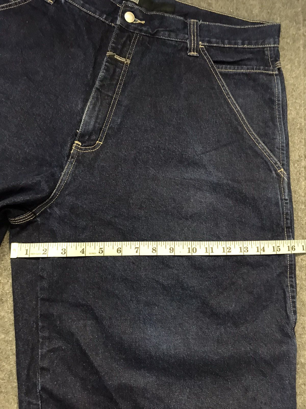 Marithe + Francois Girbaud Marithe Francois Girbaud Indigo Denim Jean Short Multipocket Size US 40 / EU 56 - 12 Thumbnail