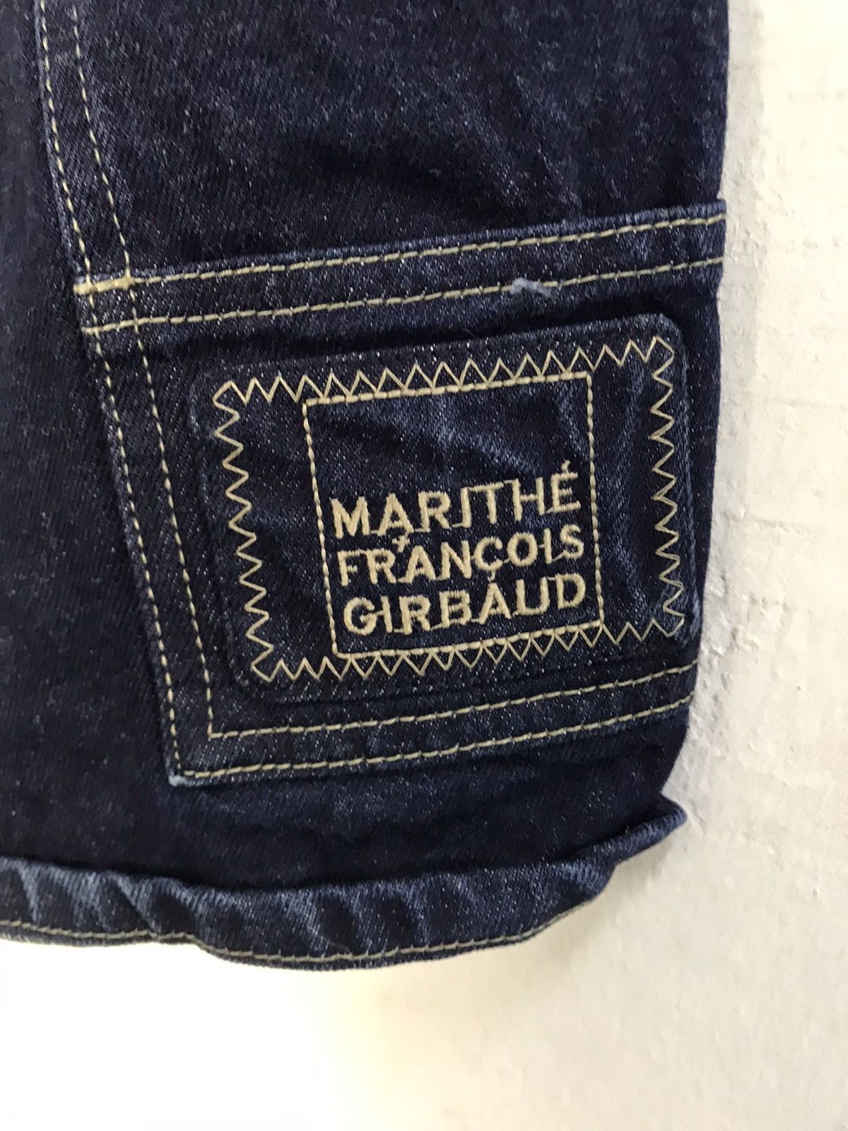 Marithe + Francois Girbaud Marithe Francois Girbaud Indigo Denim Jean Short Multipocket Size US 40 / EU 56 - 3 Thumbnail