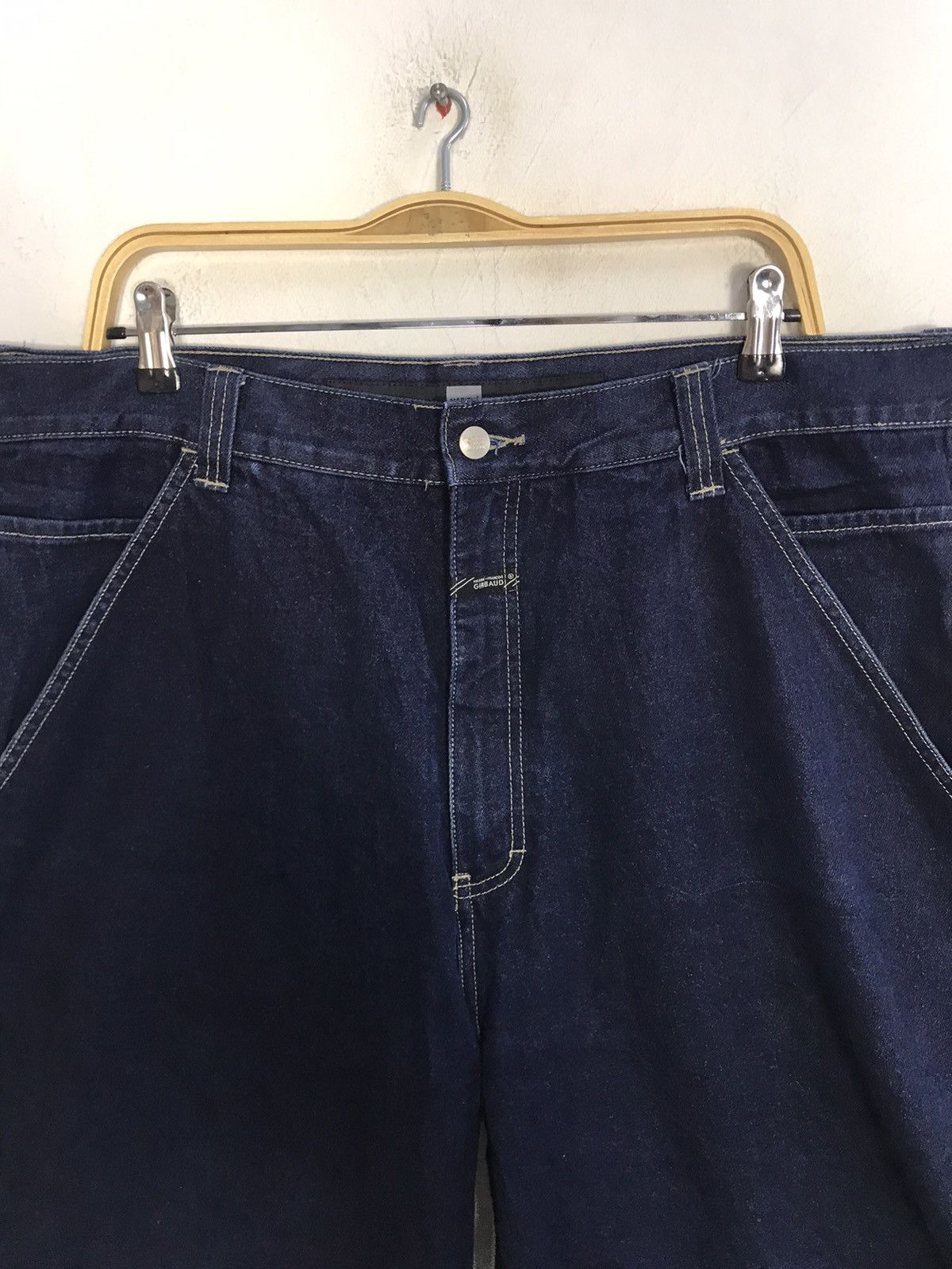 Marithe + Francois Girbaud Marithe Francois Girbaud Indigo Denim Jean Short Multipocket Size US 40 / EU 56 - 5 Thumbnail