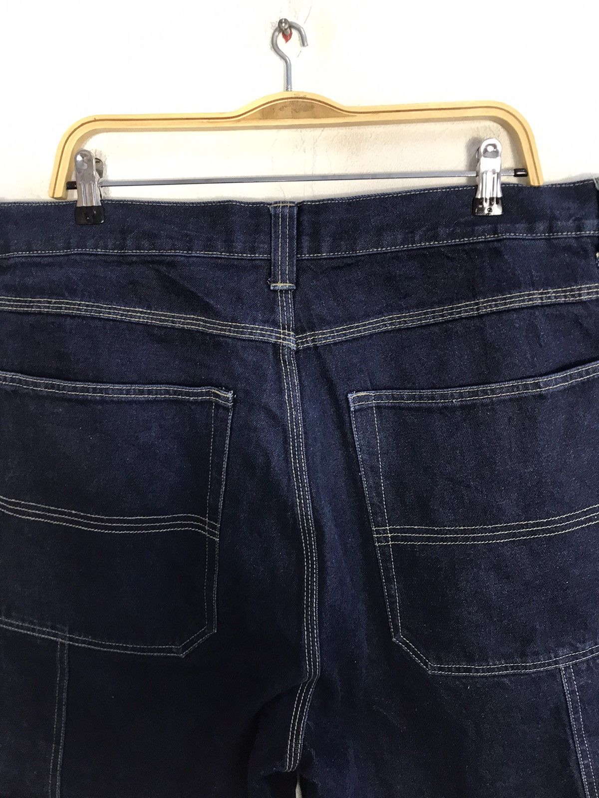 Marithe + Francois Girbaud Marithe Francois Girbaud Indigo Denim Jean Short Multipocket Size US 40 / EU 56 - 2 Thumbnail