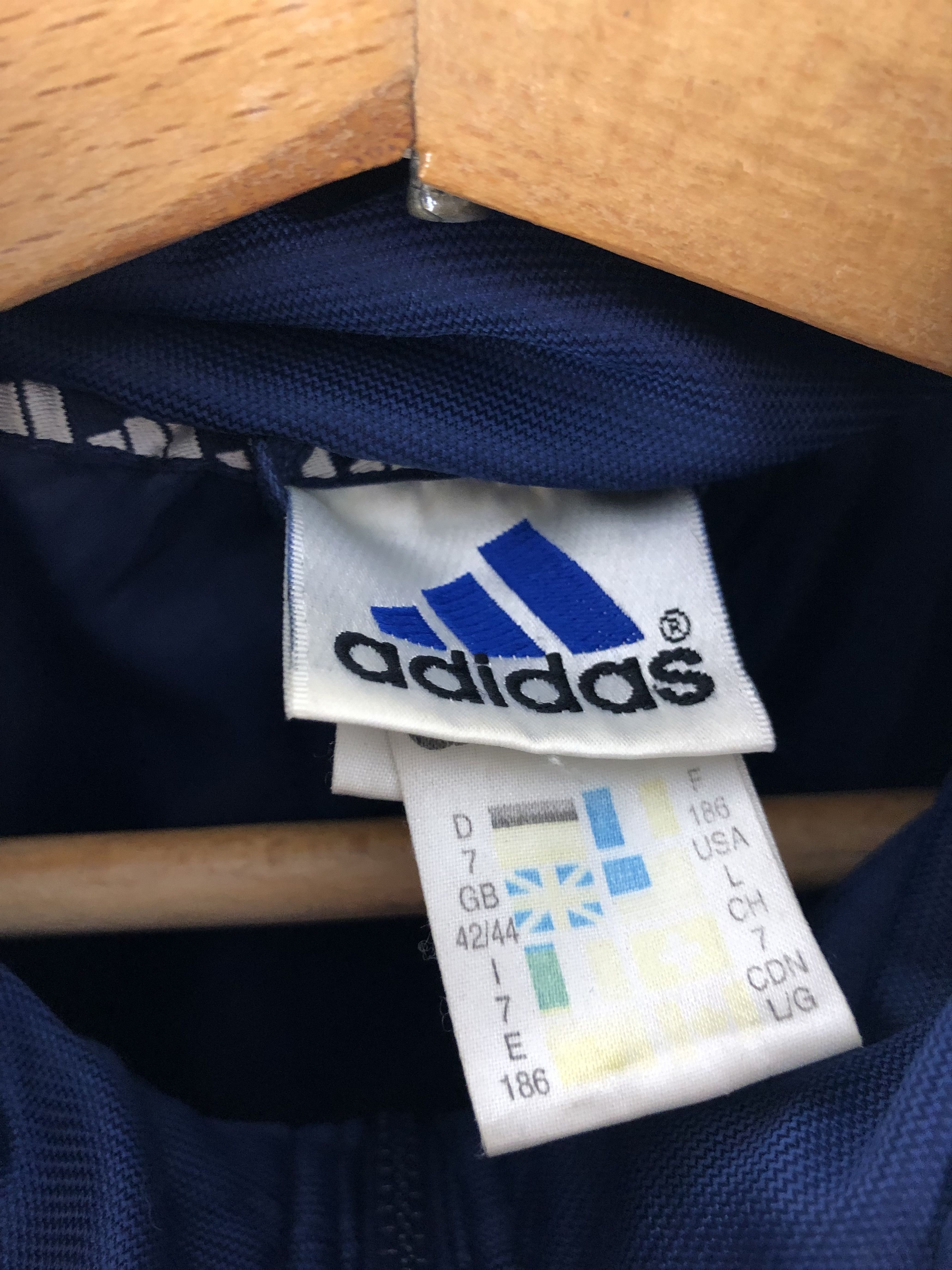 Adidas 90s Vintage ADIDAS Navy Blue Parka Jacket M159 Size US XXL / EU 58 / 5 - 12 Thumbnail