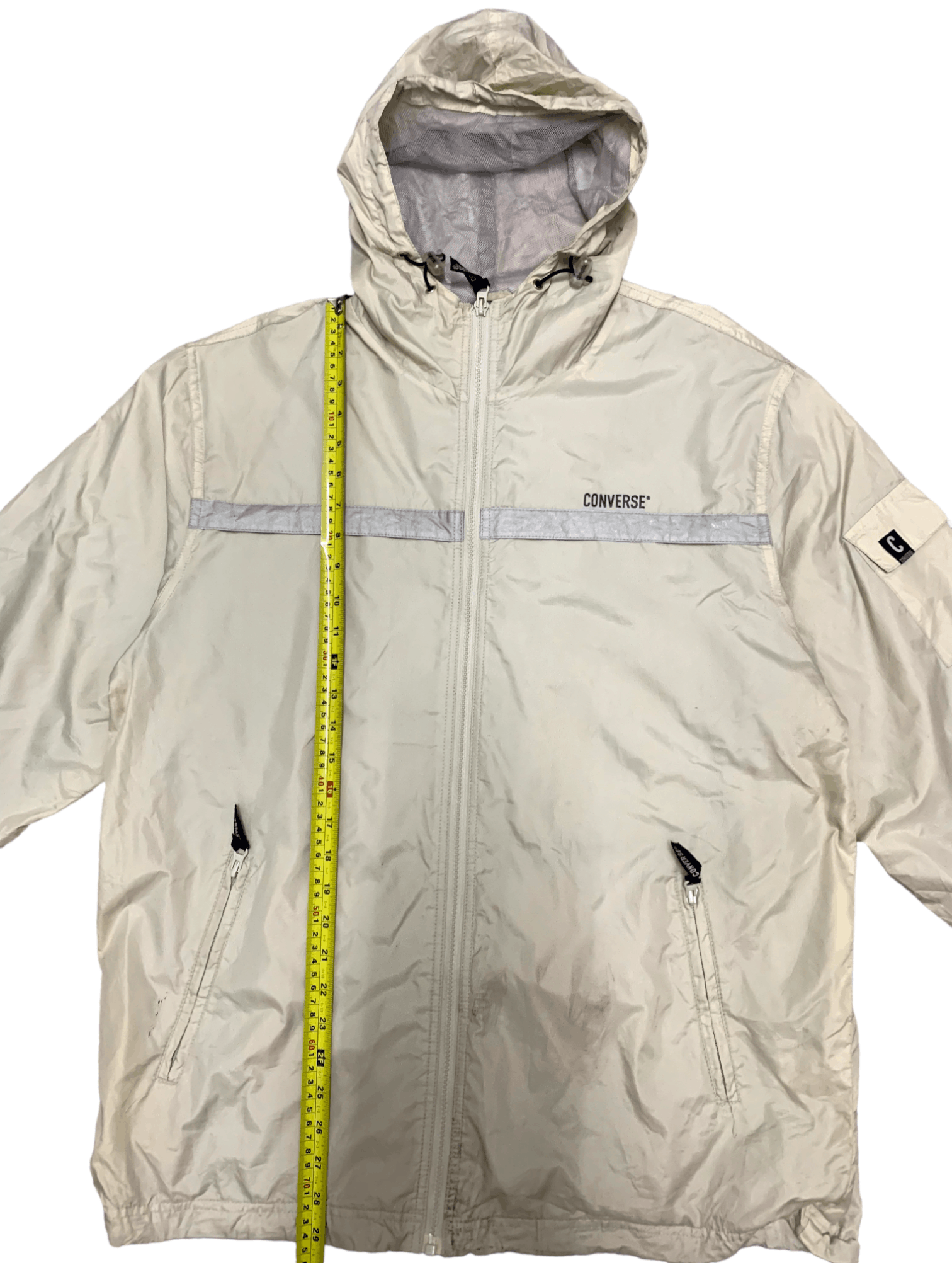 Converse Vintage CONVERSE Light Jacket Hoodie Windbreaker Style Size US L / EU 52-54 / 3 - 12 Thumbnail