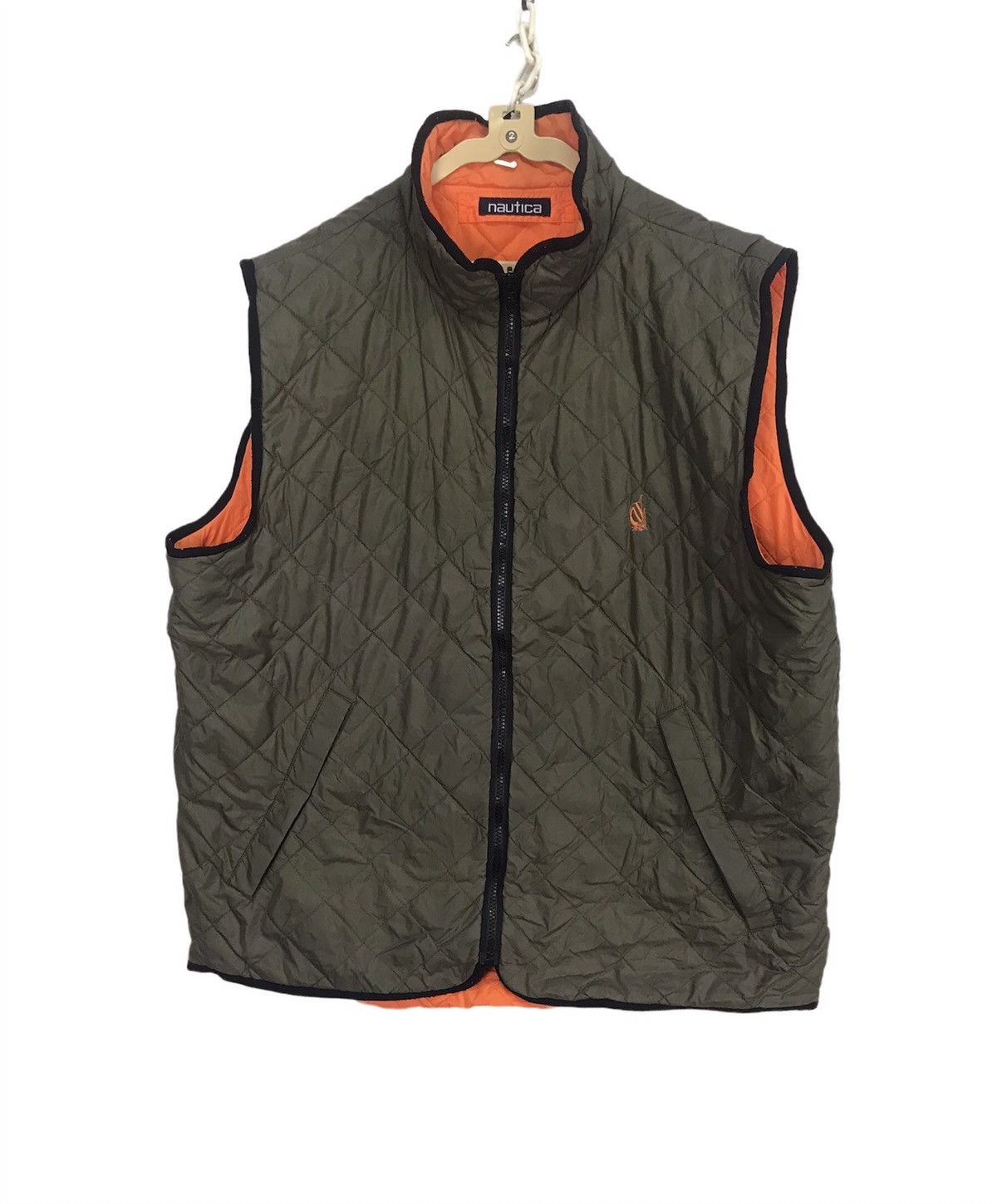 Nautica Nautica quilted reversible sleeveless zipper jacket Size US XL / EU 56 / 4 - 1 Thumbnail