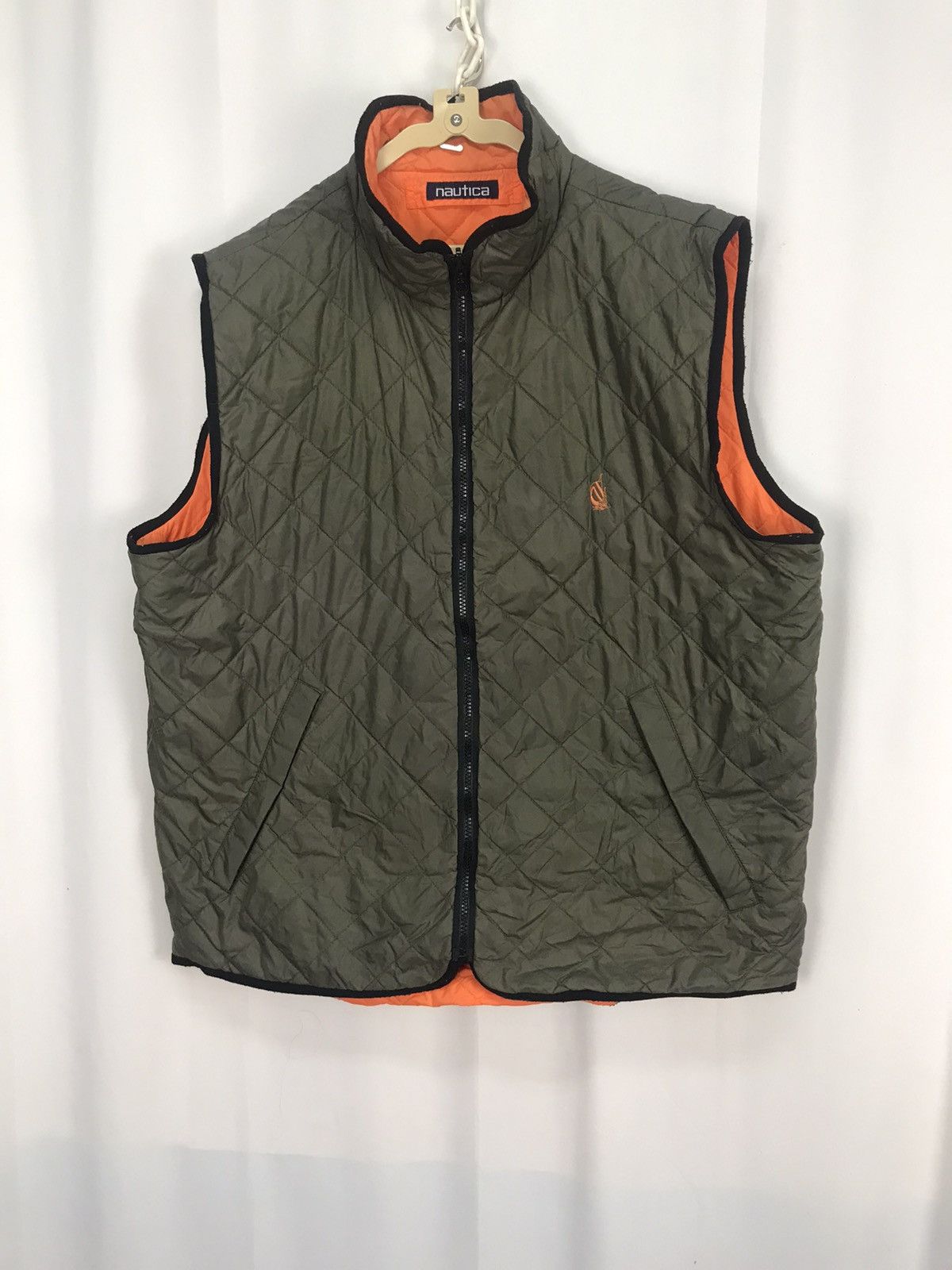 Nautica Nautica quilted reversible sleeveless zipper jacket Size US XL / EU 56 / 4 - 7 Thumbnail