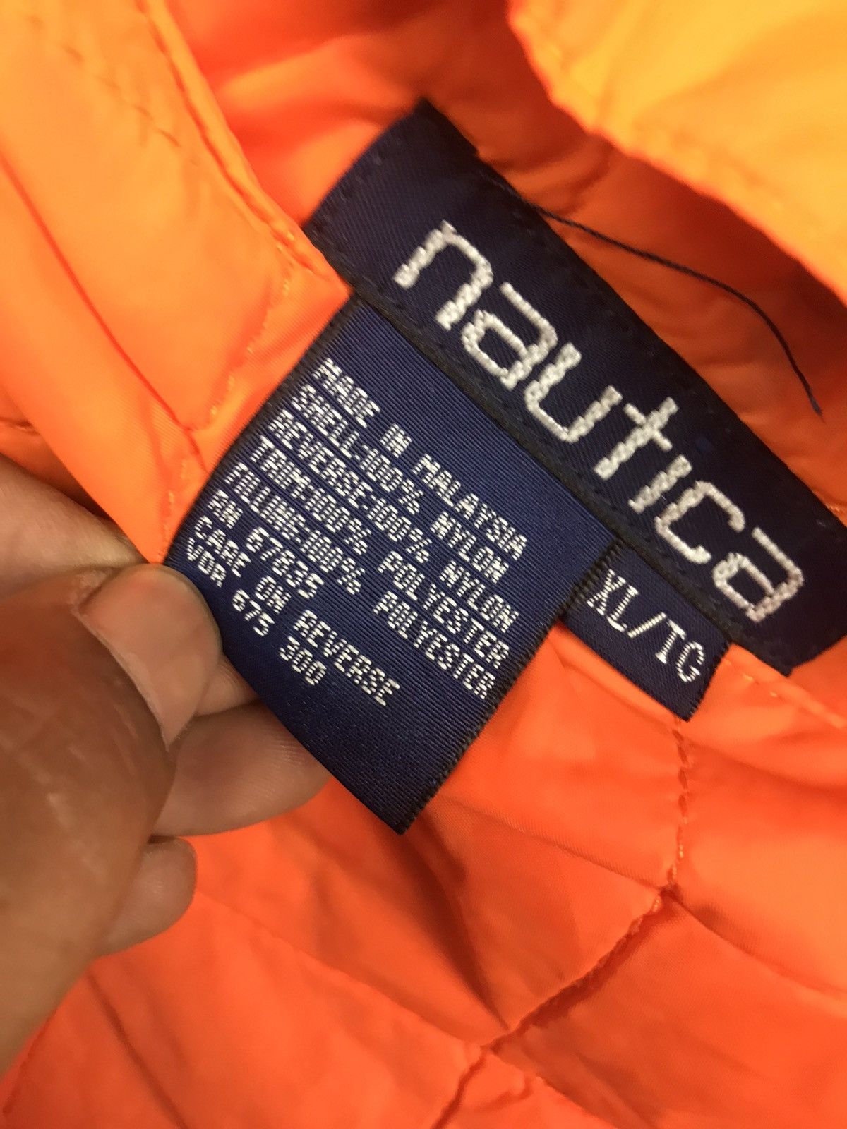 Nautica Nautica quilted reversible sleeveless zipper jacket Size US XL / EU 56 / 4 - 5 Thumbnail