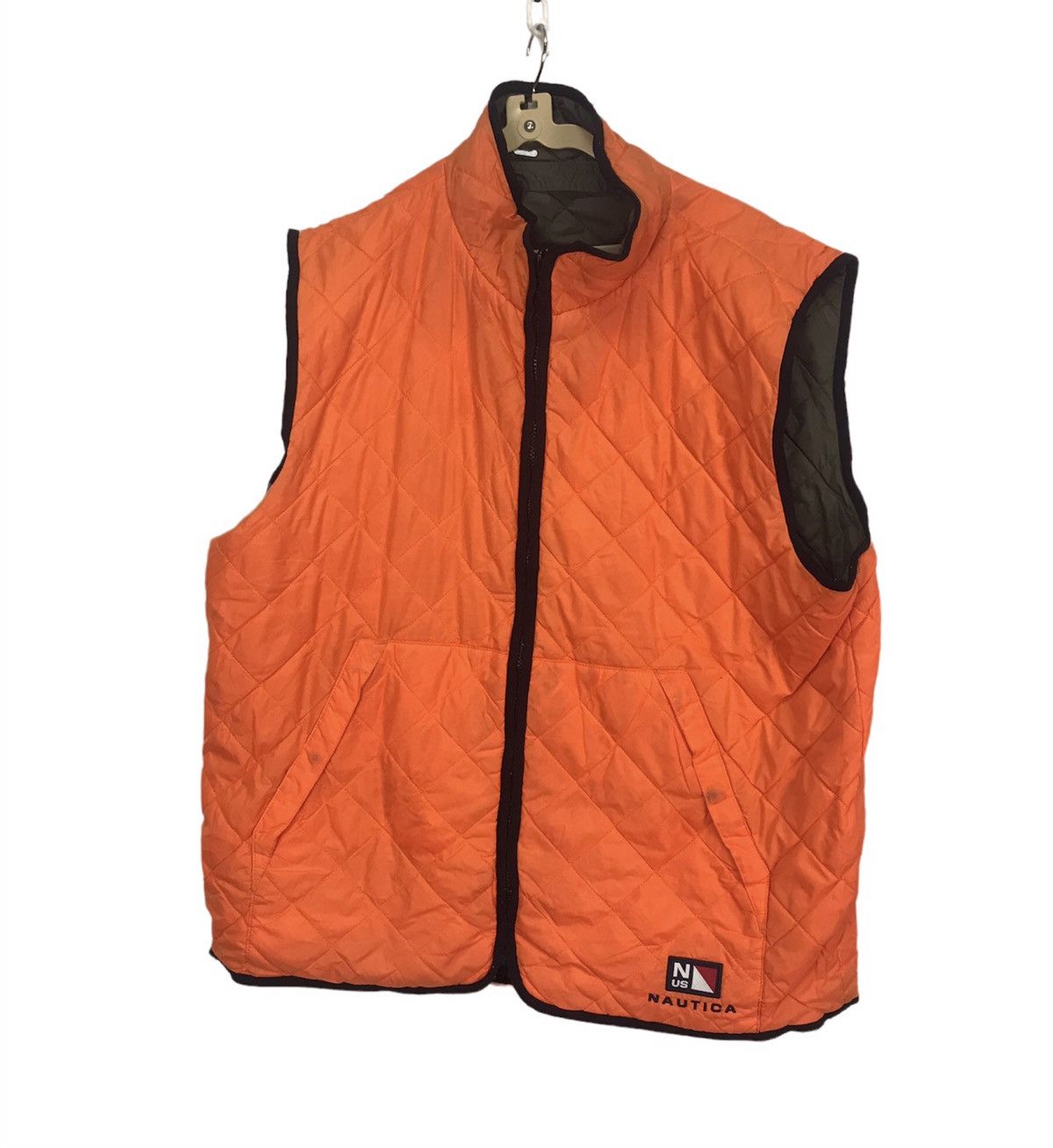 Nautica Nautica quilted reversible sleeveless zipper jacket Size US XL / EU 56 / 4 - 3 Thumbnail