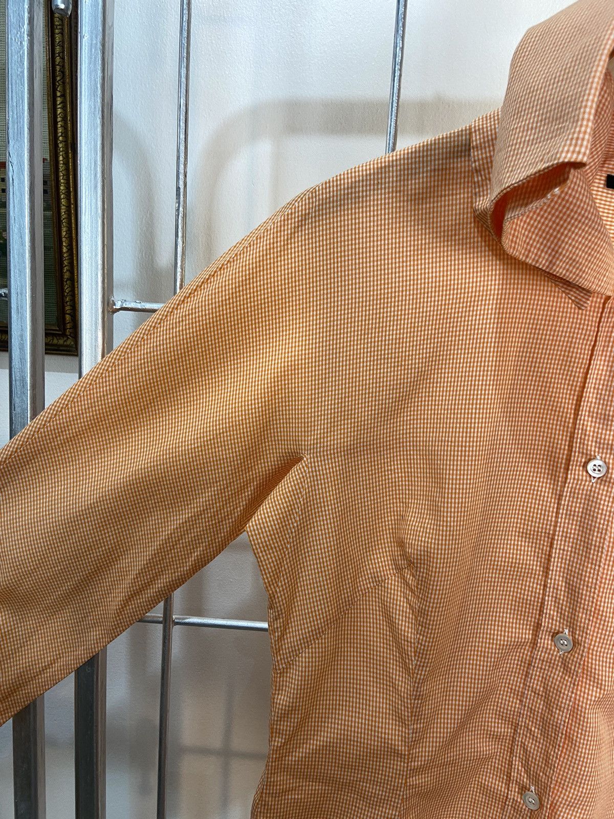 Alexander McQueen Alexander McQueen 1995 Extended Collar Shirt Size M / US 6-8 / IT 42-44 - 19 Thumbnail