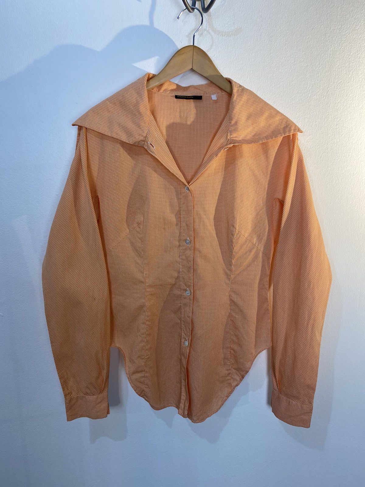 Alexander McQueen Alexander McQueen 1995 Extended Collar Shirt Size M / US 6-8 / IT 42-44 - 20 Thumbnail