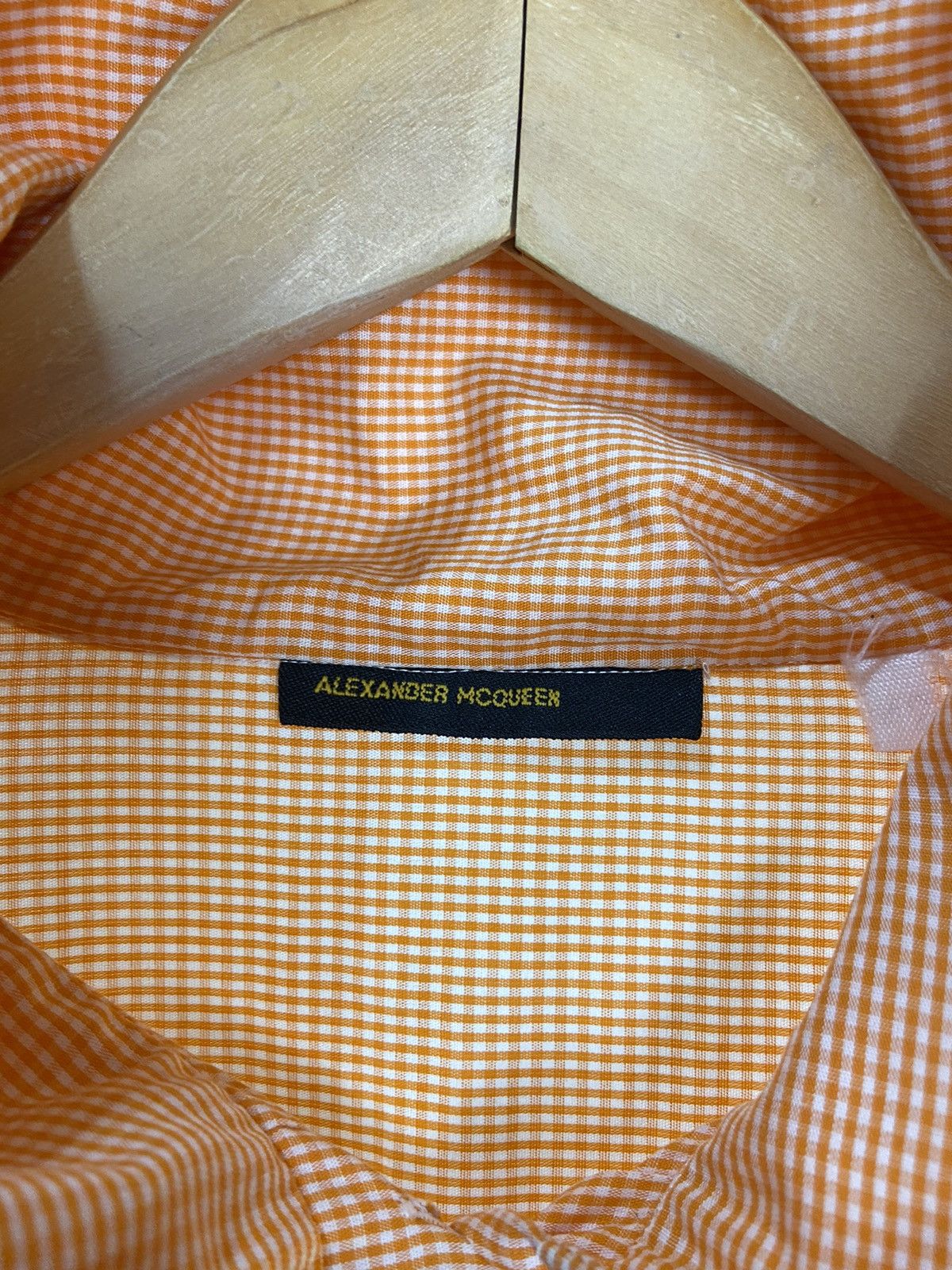 Alexander McQueen Alexander McQueen 1995 Extended Collar Shirt Size M / US 6-8 / IT 42-44 - 15 Thumbnail