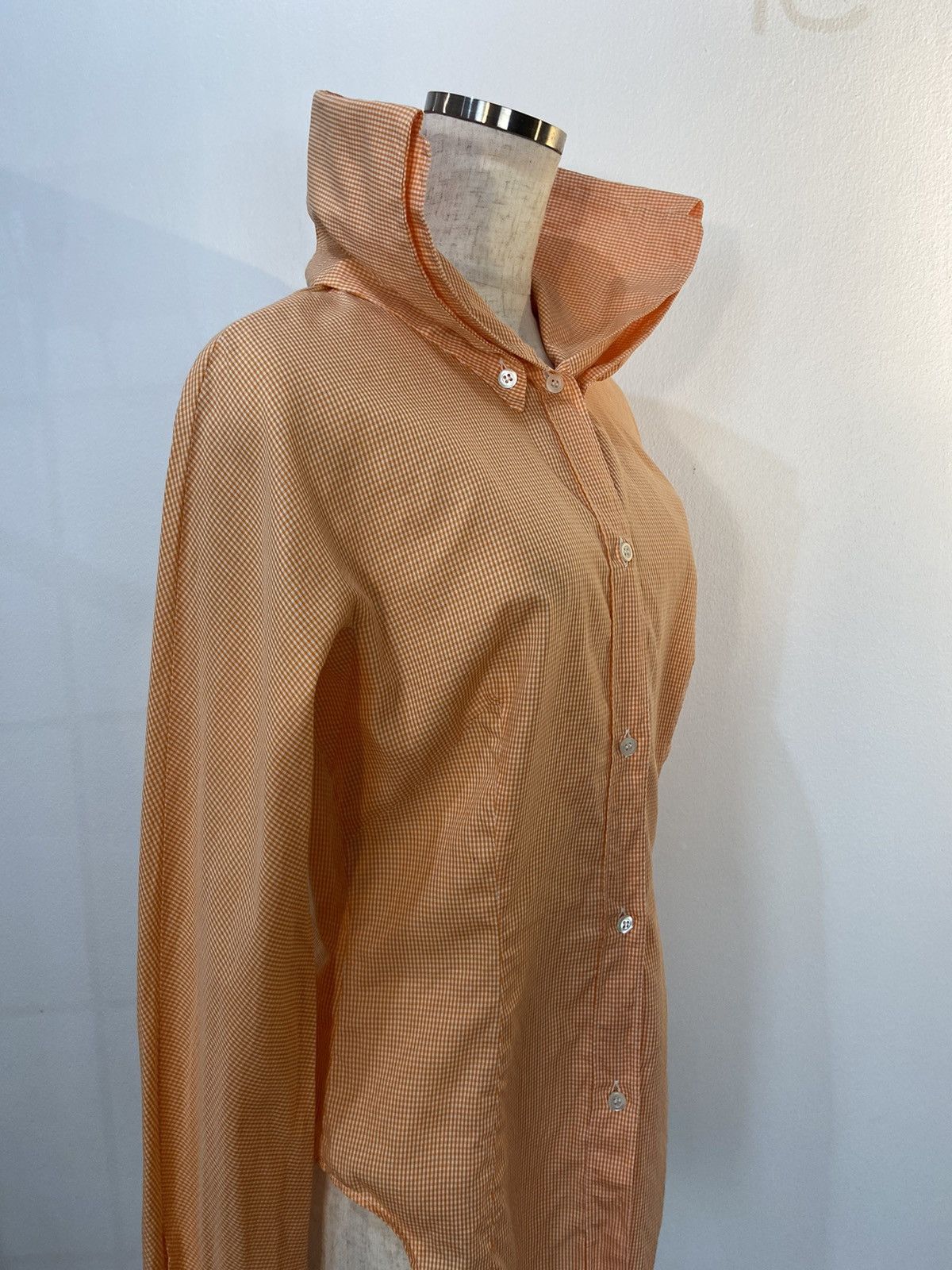 Alexander McQueen Alexander McQueen 1995 Extended Collar Shirt Size M / US 6-8 / IT 42-44 - 7 Thumbnail