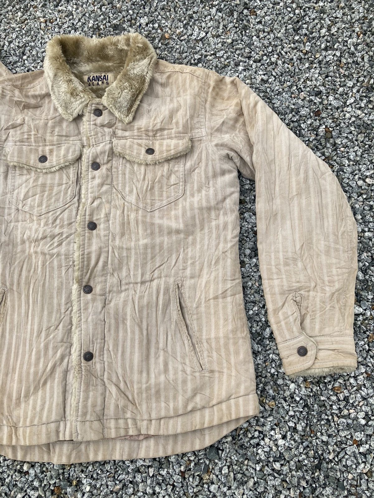 Kansai Yamamoto KANSAI JEANS SHERPA KUDROY JACKET Size US M / EU 48-50 / 2 - 4 Thumbnail