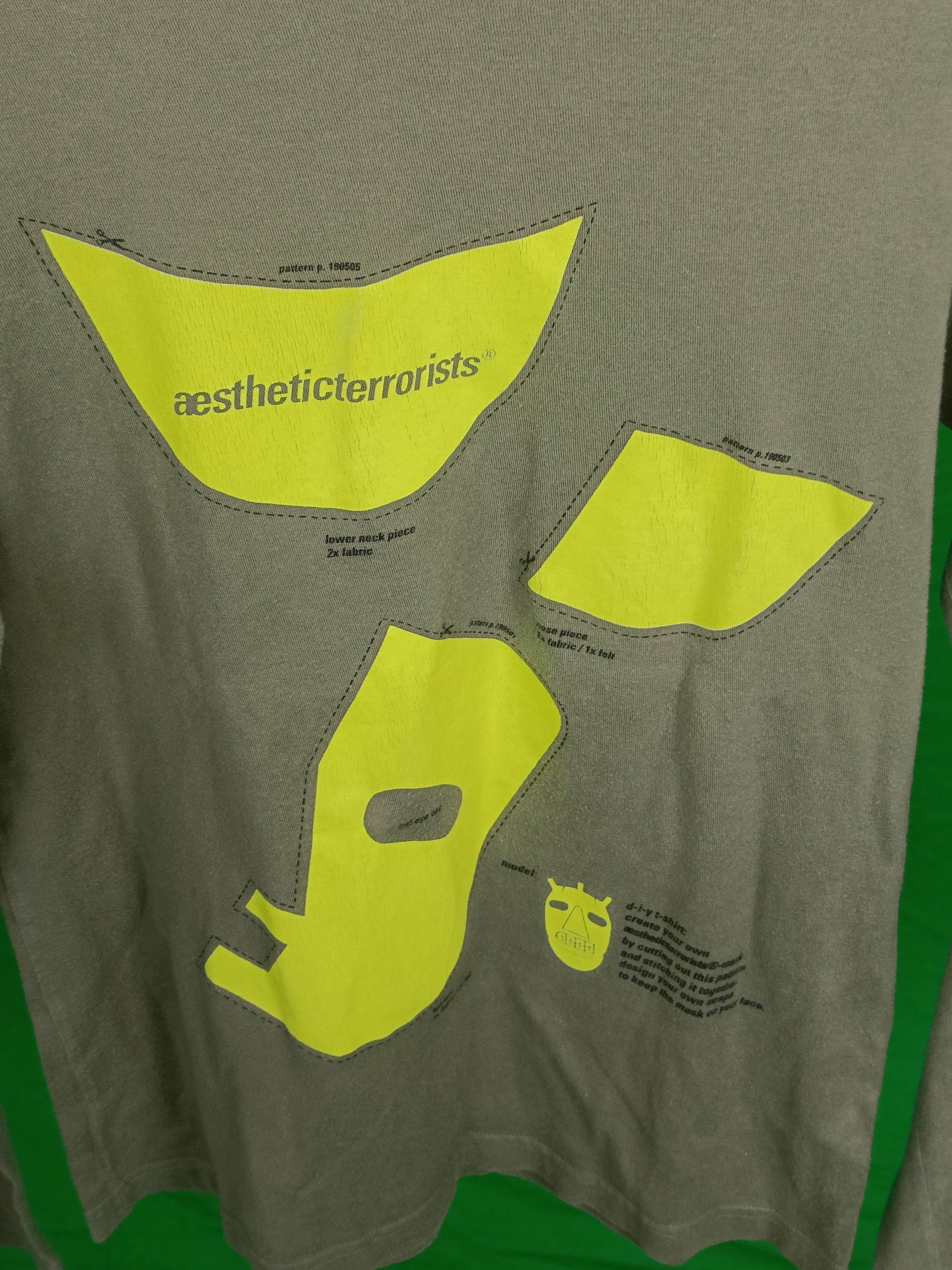 Walter Van Beirendonck Aesthetic Terrorists / Mask Longsleeve Size US M / EU 48-50 / 2 - 2 Thumbnail