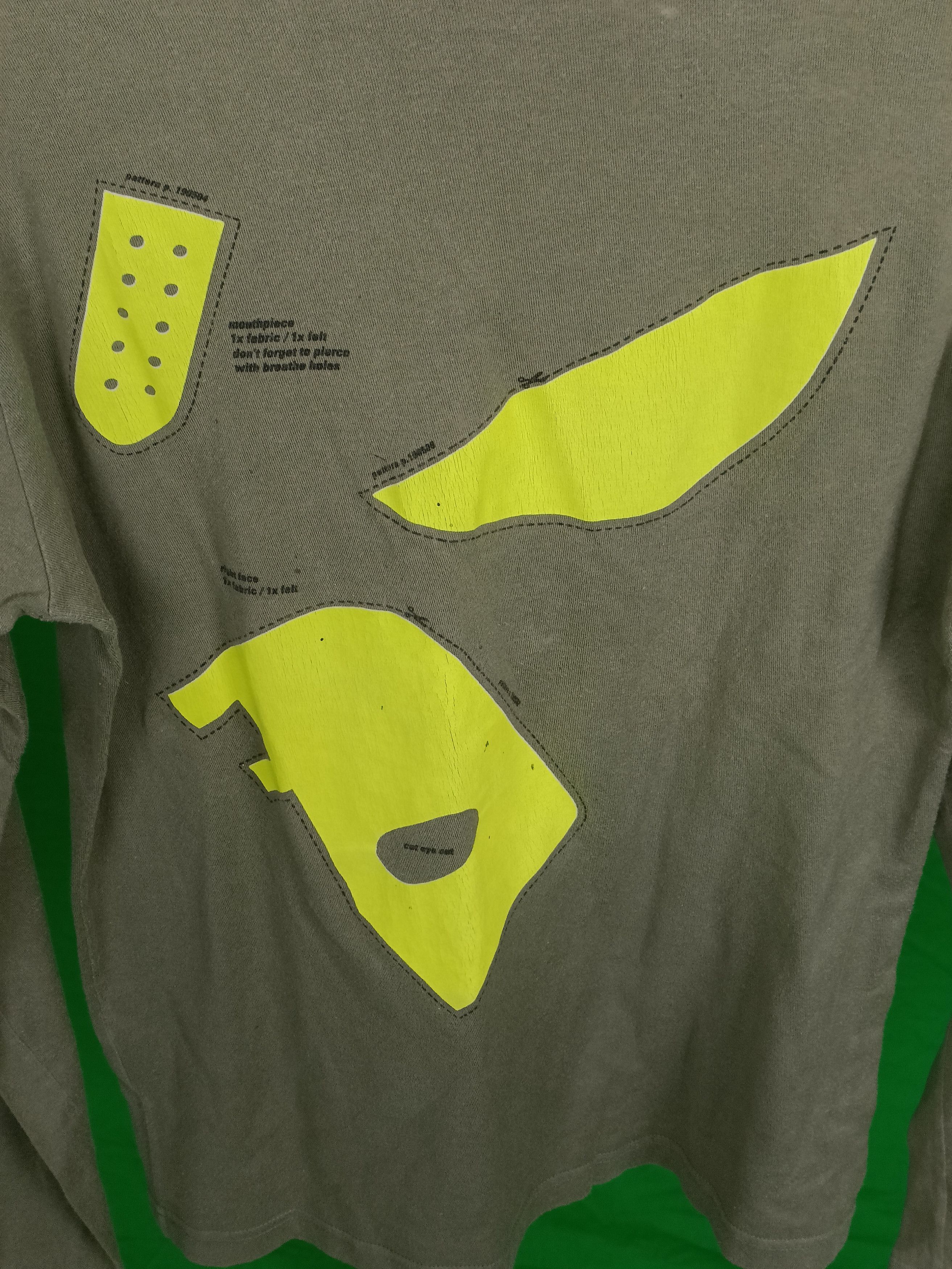 Walter Van Beirendonck Aesthetic Terrorists / Mask Longsleeve Size US M / EU 48-50 / 2 - 4 Thumbnail