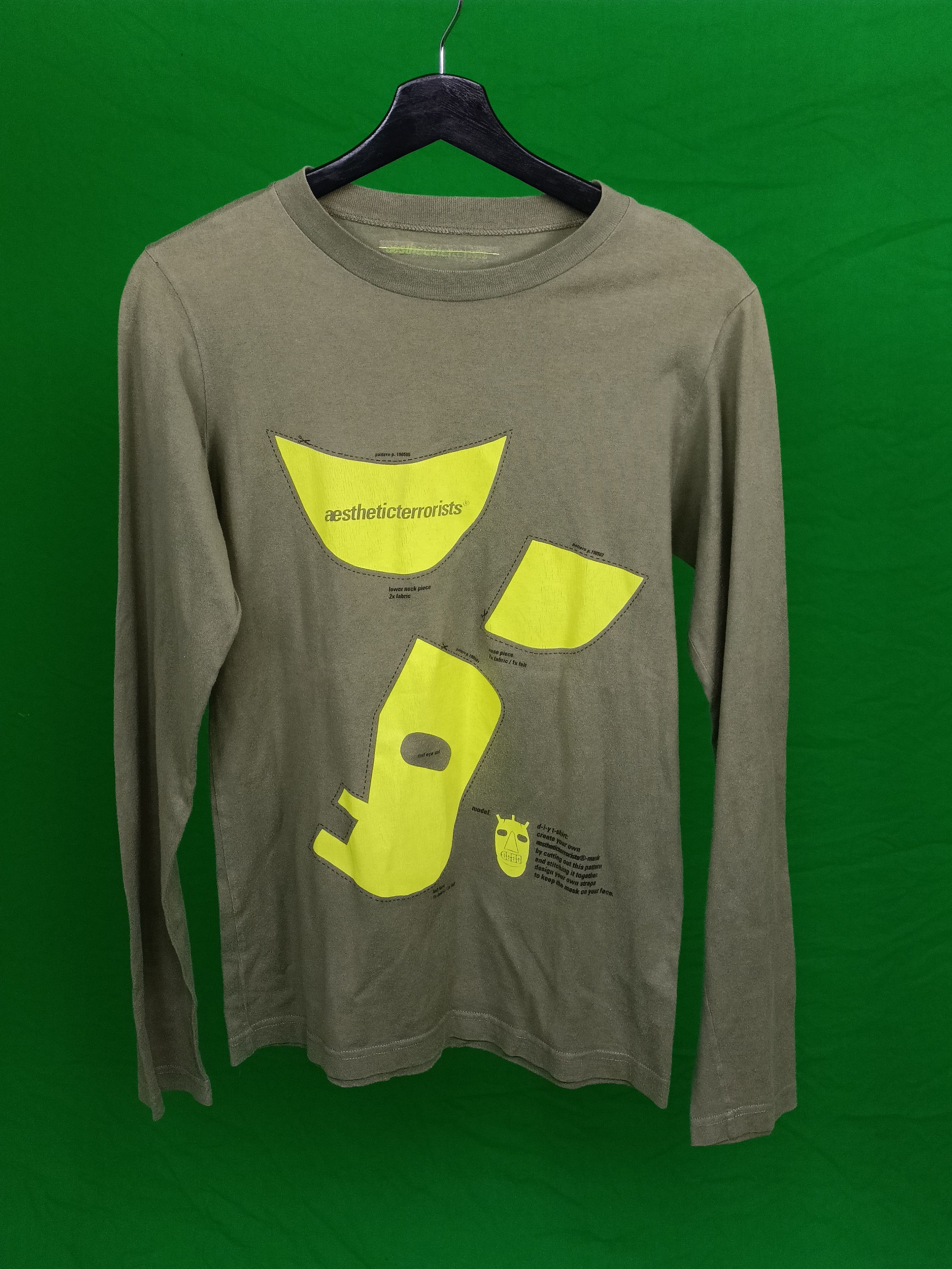 Walter Van Beirendonck Aesthetic Terrorists / Mask Longsleeve Size US M / EU 48-50 / 2 - 1 Thumbnail