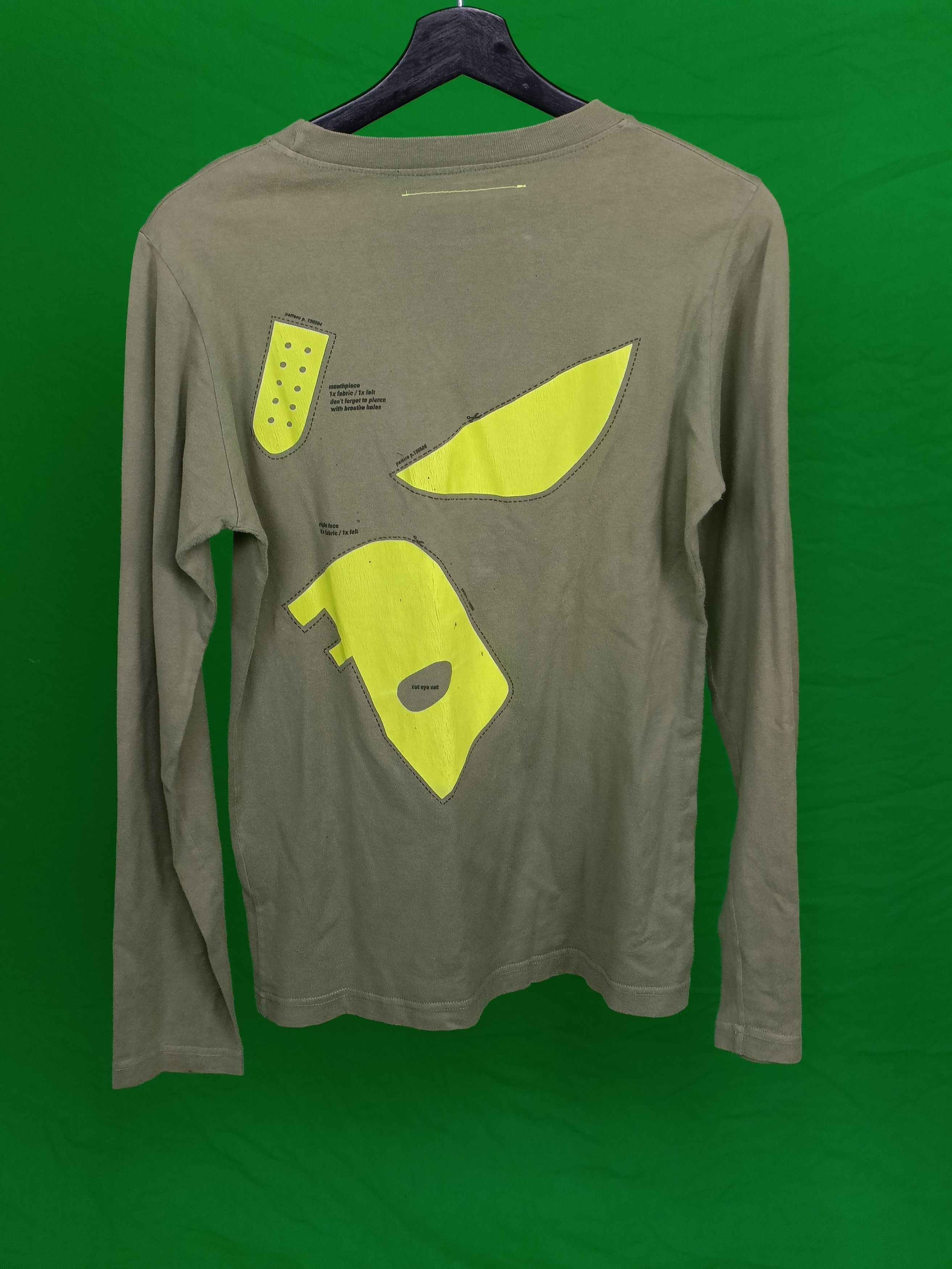 Walter Van Beirendonck Aesthetic Terrorists / Mask Longsleeve Size US M / EU 48-50 / 2 - 3 Thumbnail