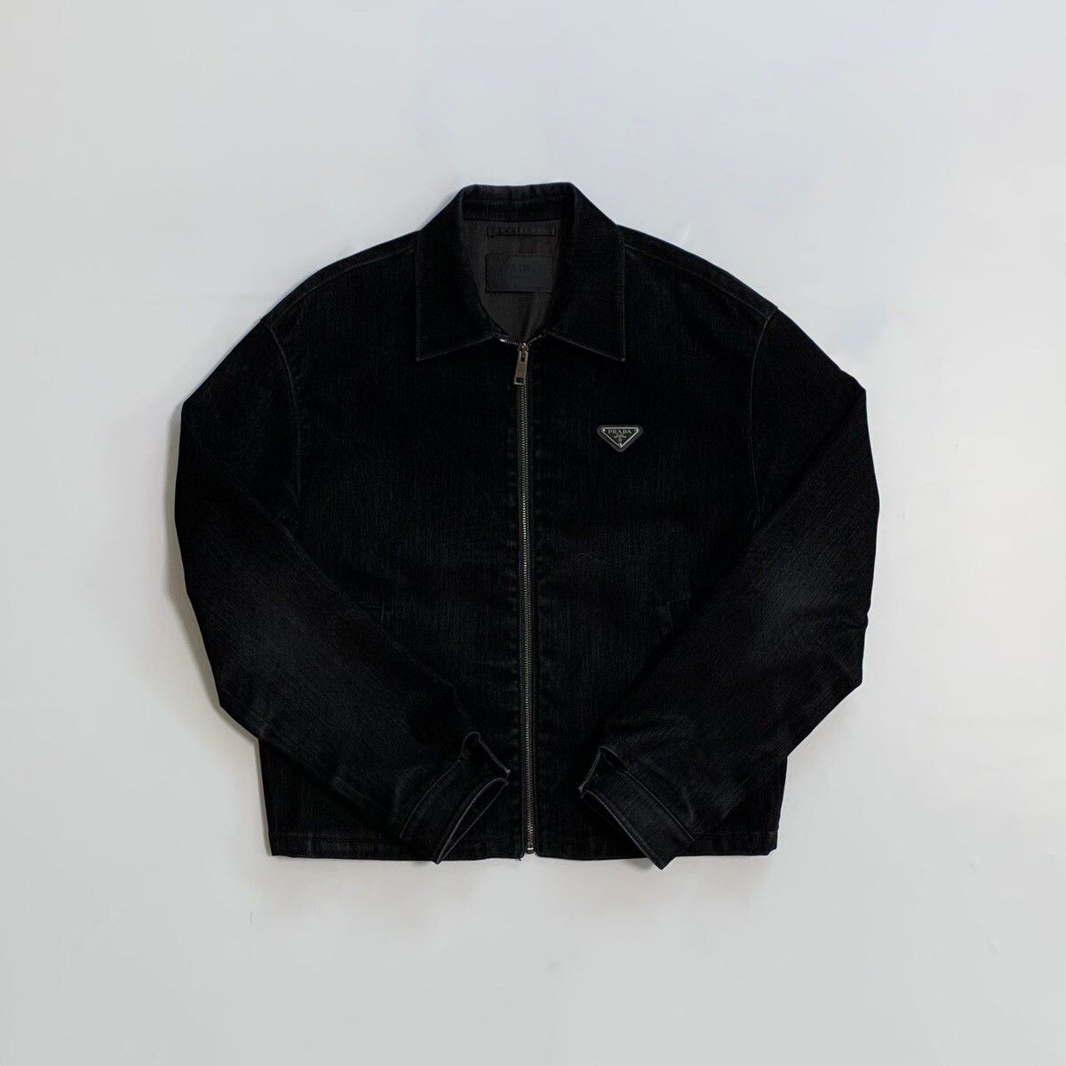 Prada Prada Frank Ocean velvet denim jacket | Grailed