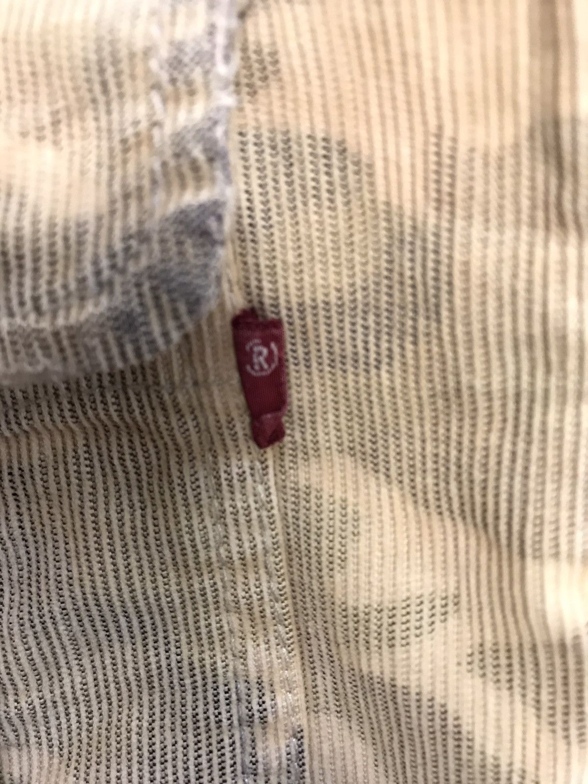 Japanese Brand Flash Report Basic Stream Camouflage Corduroy Denim Pant Size US 31 - 8 Thumbnail