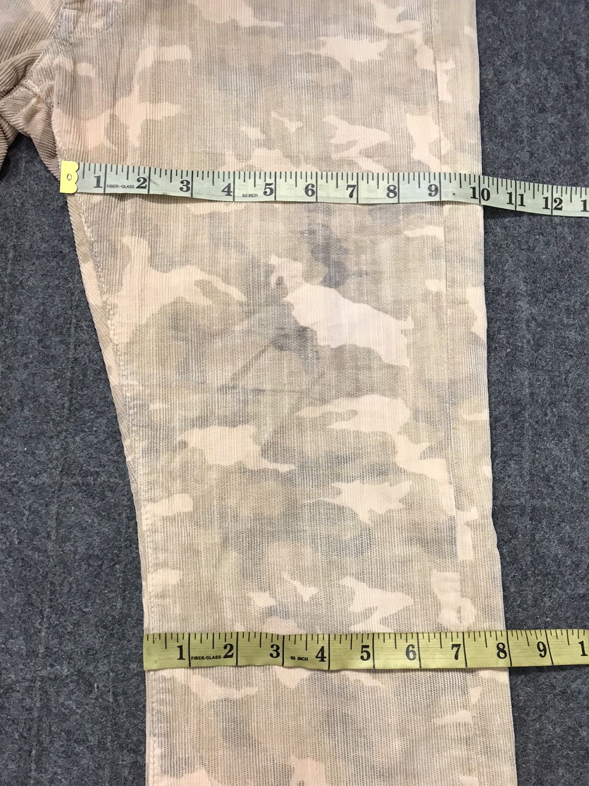 Japanese Brand Flash Report Basic Stream Camouflage Corduroy Denim Pant Size US 31 - 16 Thumbnail