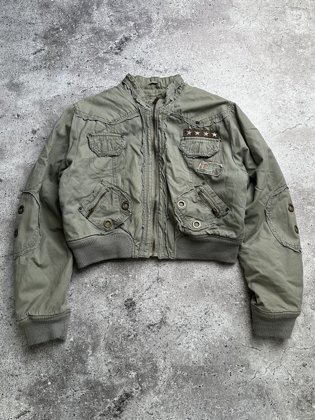 Japanese Brand Vintage Bomber Jacket Size M / US 6-8 / IT 42-44 - 1 Thumbnail