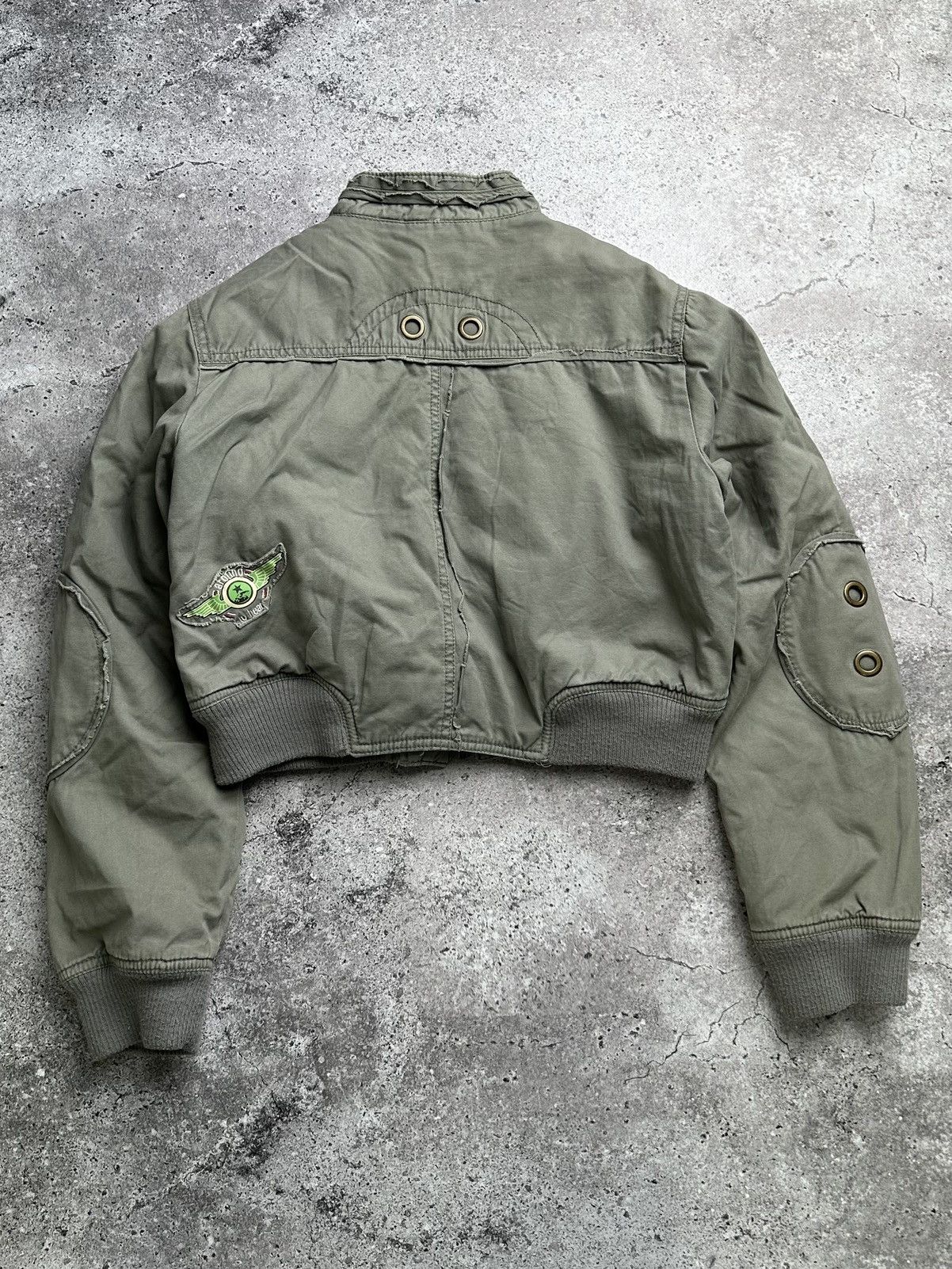 Japanese Brand Vintage Bomber Jacket Size M / US 6-8 / IT 42-44 - 6 Thumbnail