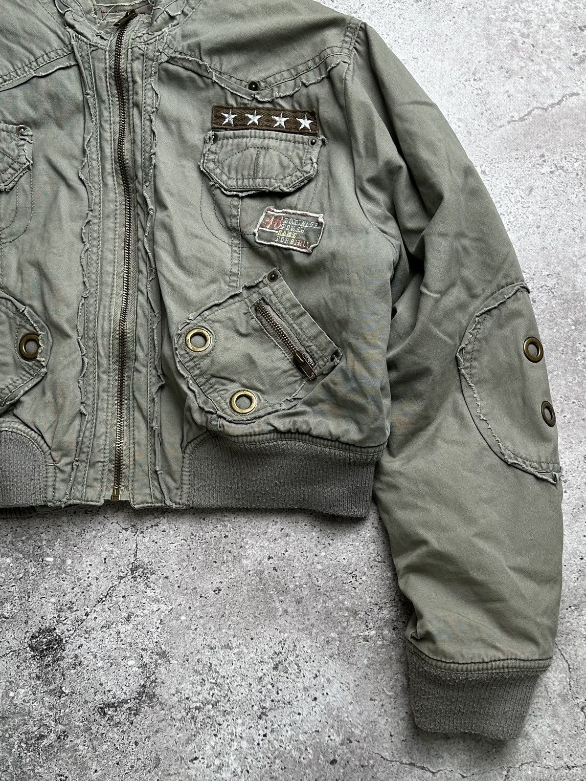Japanese Brand Vintage Bomber Jacket Size M / US 6-8 / IT 42-44 - 4 Thumbnail