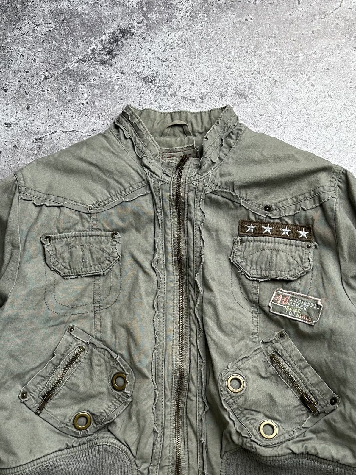 Japanese Brand Vintage Bomber Jacket Size M / US 6-8 / IT 42-44 - 2 Thumbnail